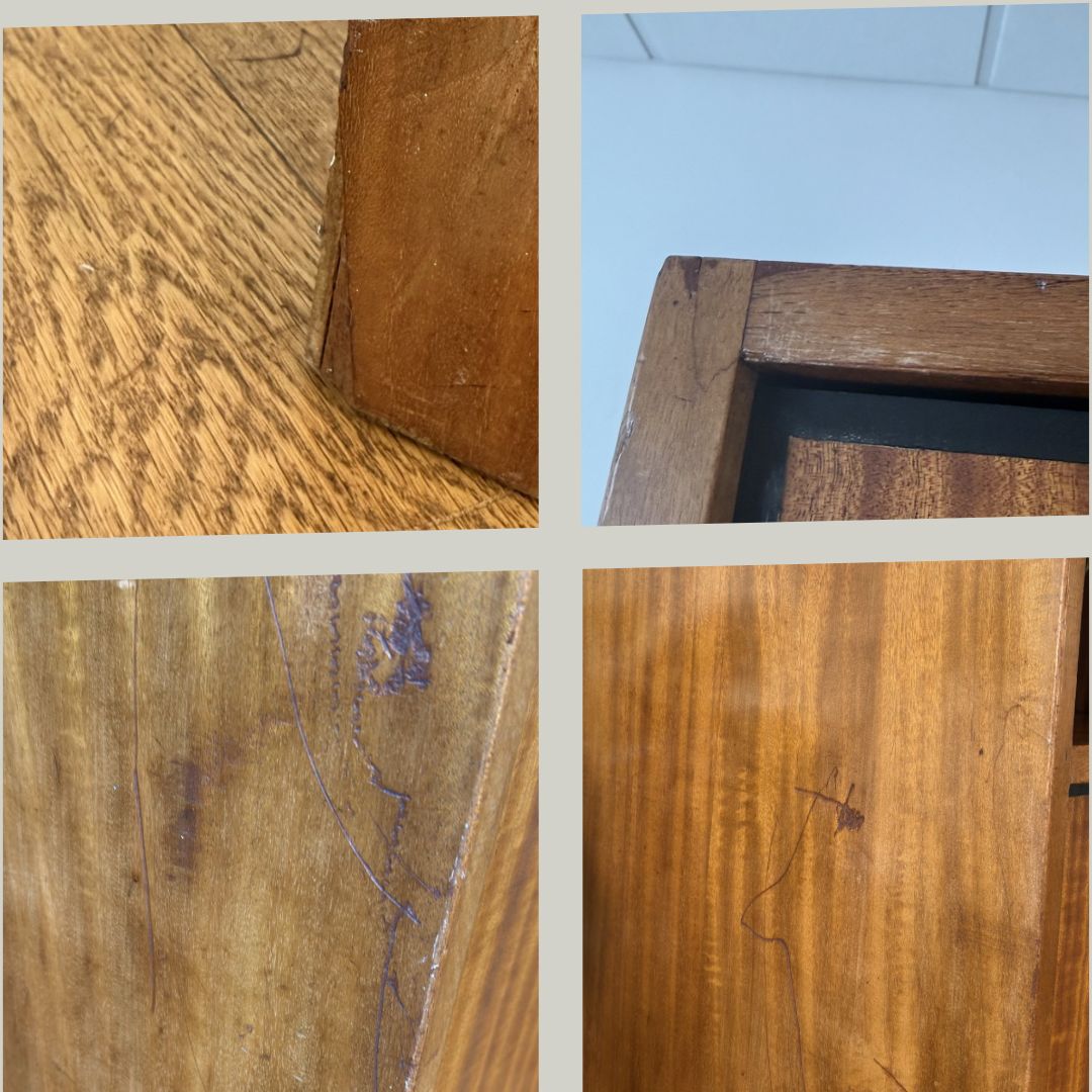 photo for sale Mid Century Linen Press / Shelving Cupboard