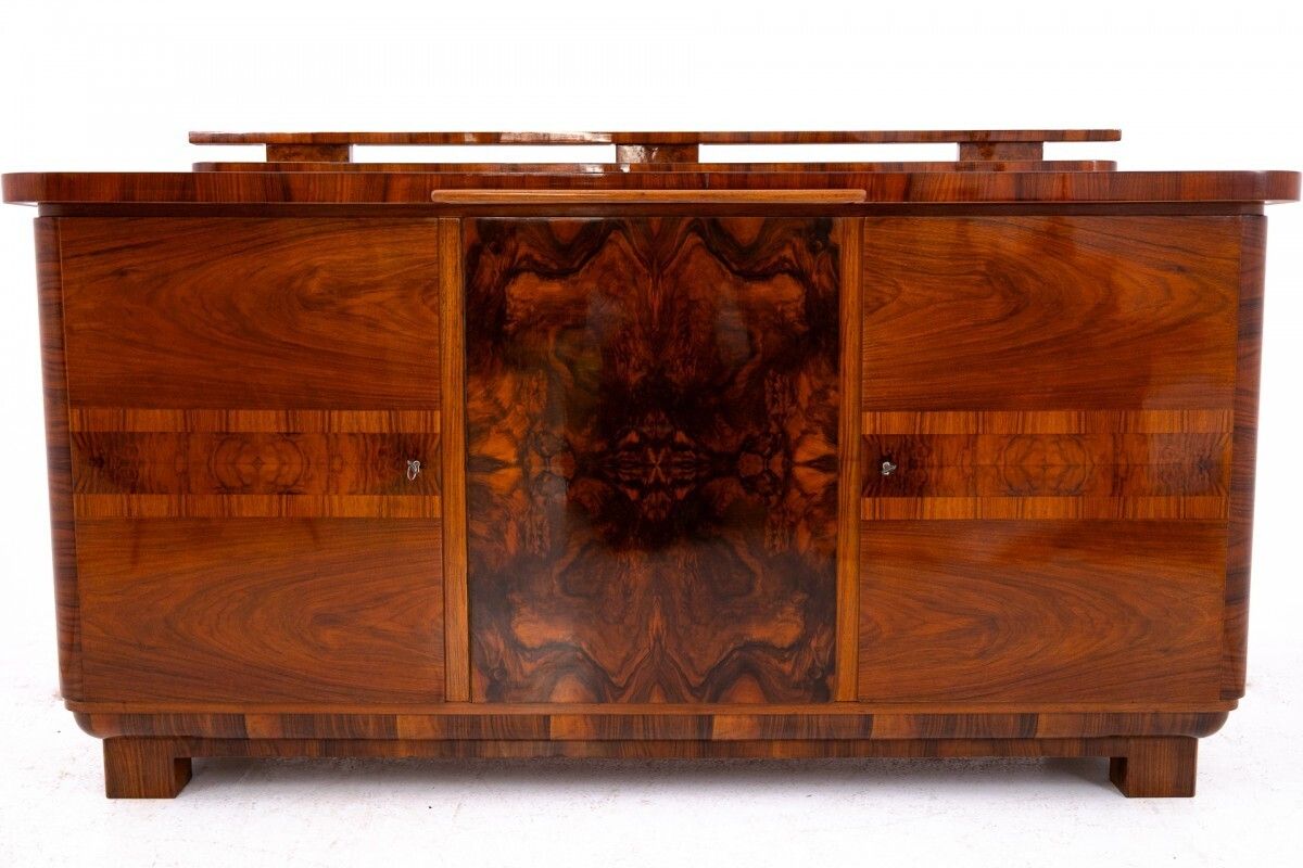An Unusual Art Deco Buffet, Poland, Circa 1920. After Renovation photo for sale