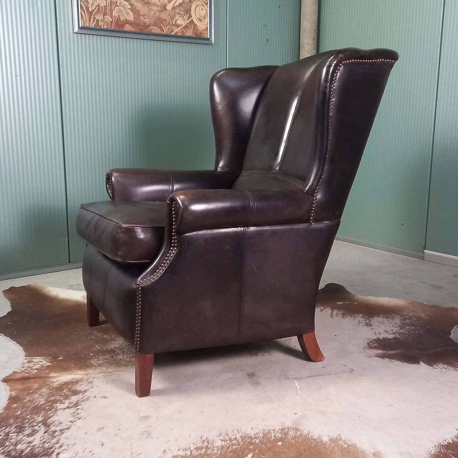 Sheepskin Bendic Armchair., 1970s photo for sale