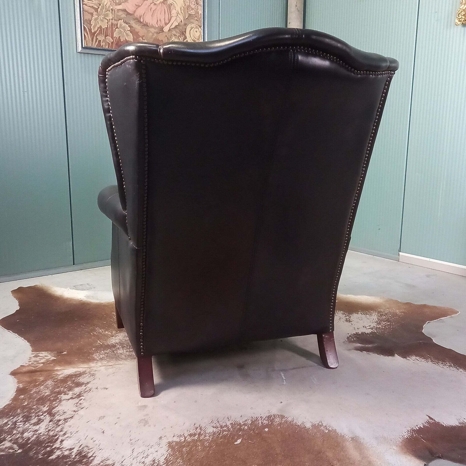 photo furniture Sheepskin Bendic Armchair., 1970s