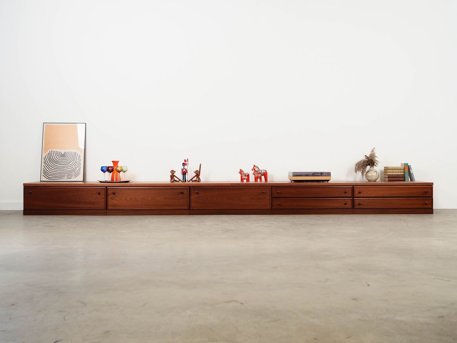 Mahogany Lowboard, Danish Design, 1970s, Made In Denmark photo furniture