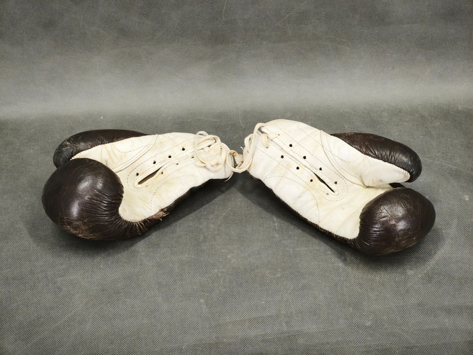 1940s Leather Boxing Gloves And Punching Ball, Czechoslovakia photo furniture