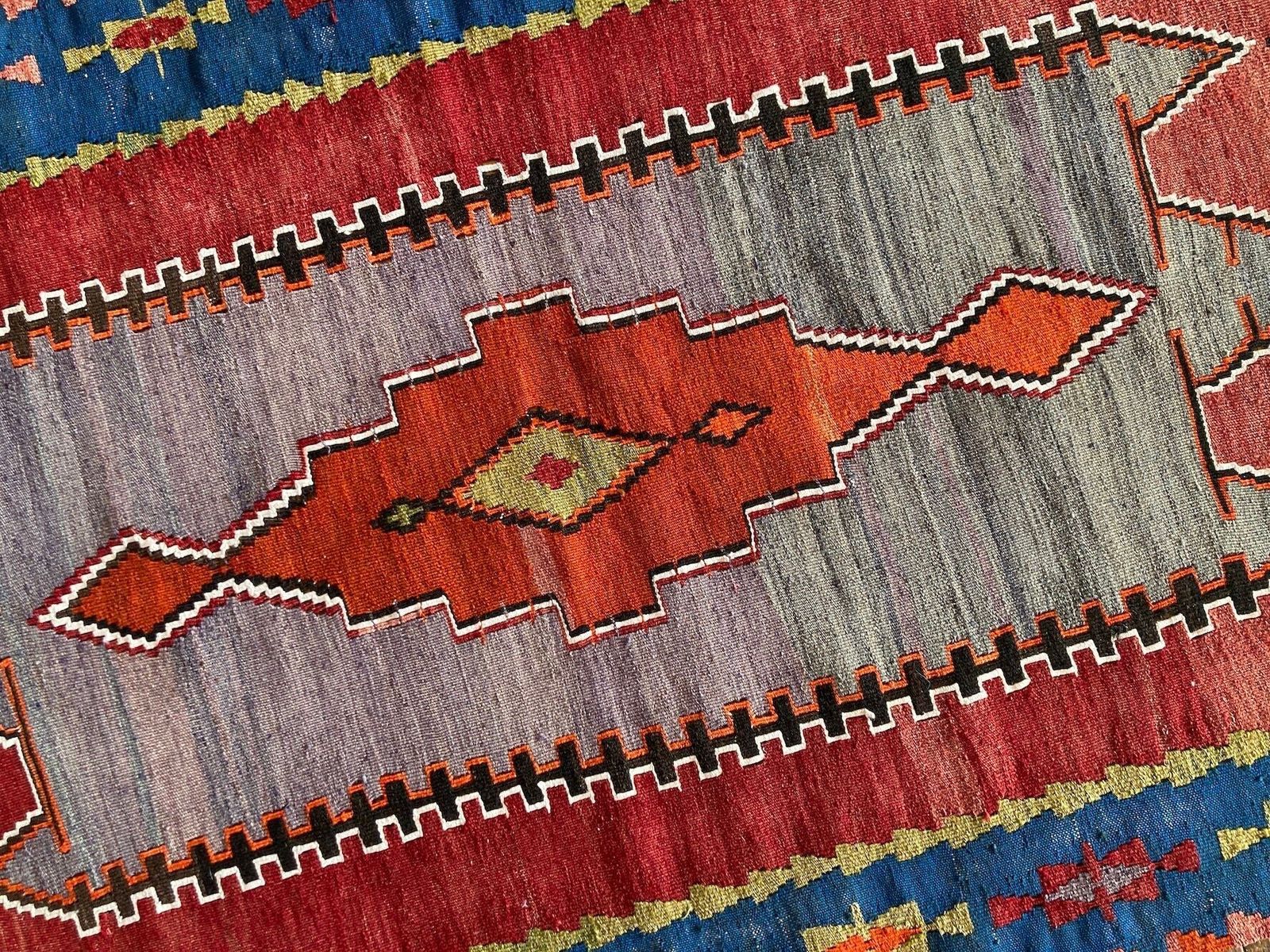 Textiel Vintage Anatolisch kilim 1,47 m x 0,91 m photo