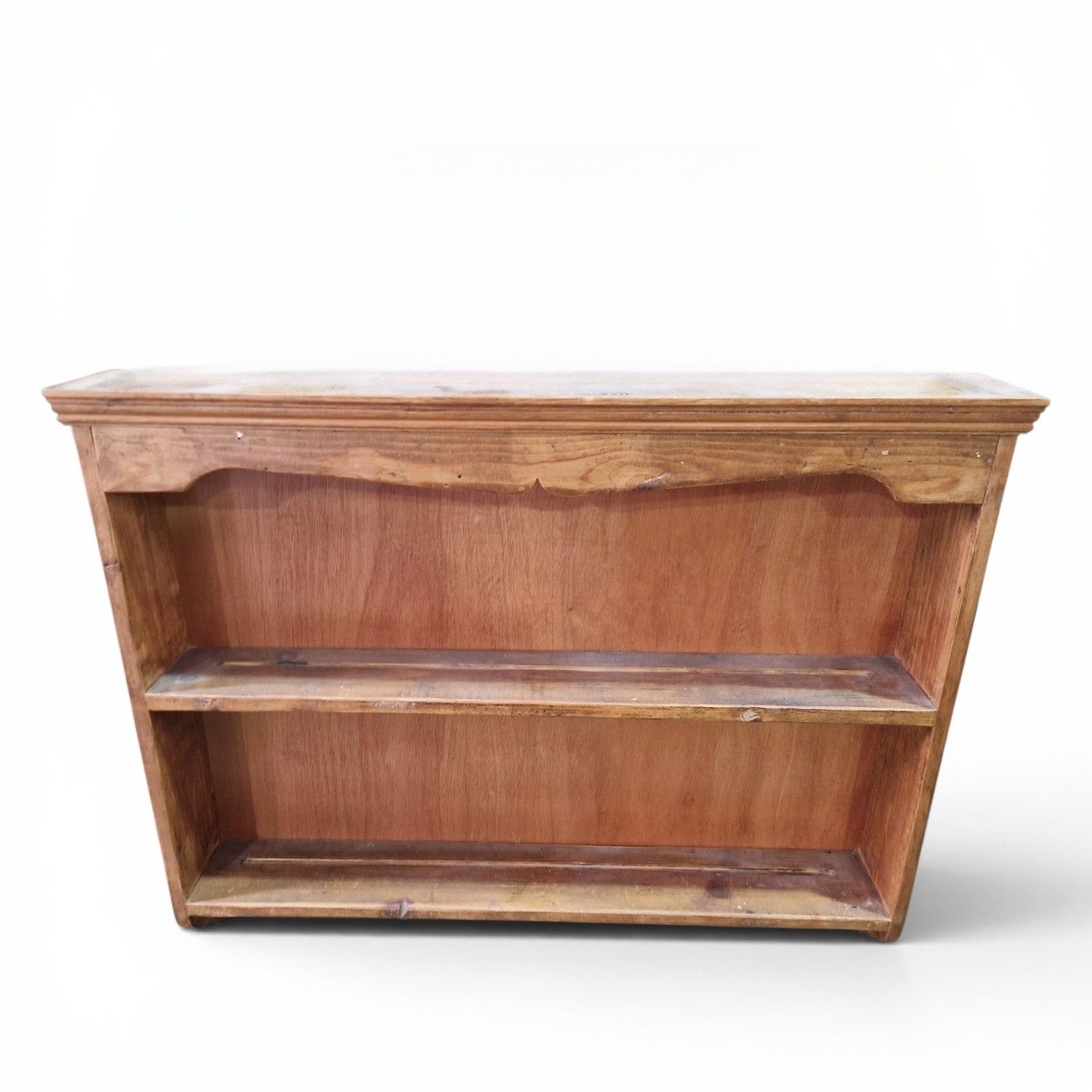Rustic Farmhouse Pine Wall Shelves Country Kitchen Display Shelf Storage Rack photo furniture