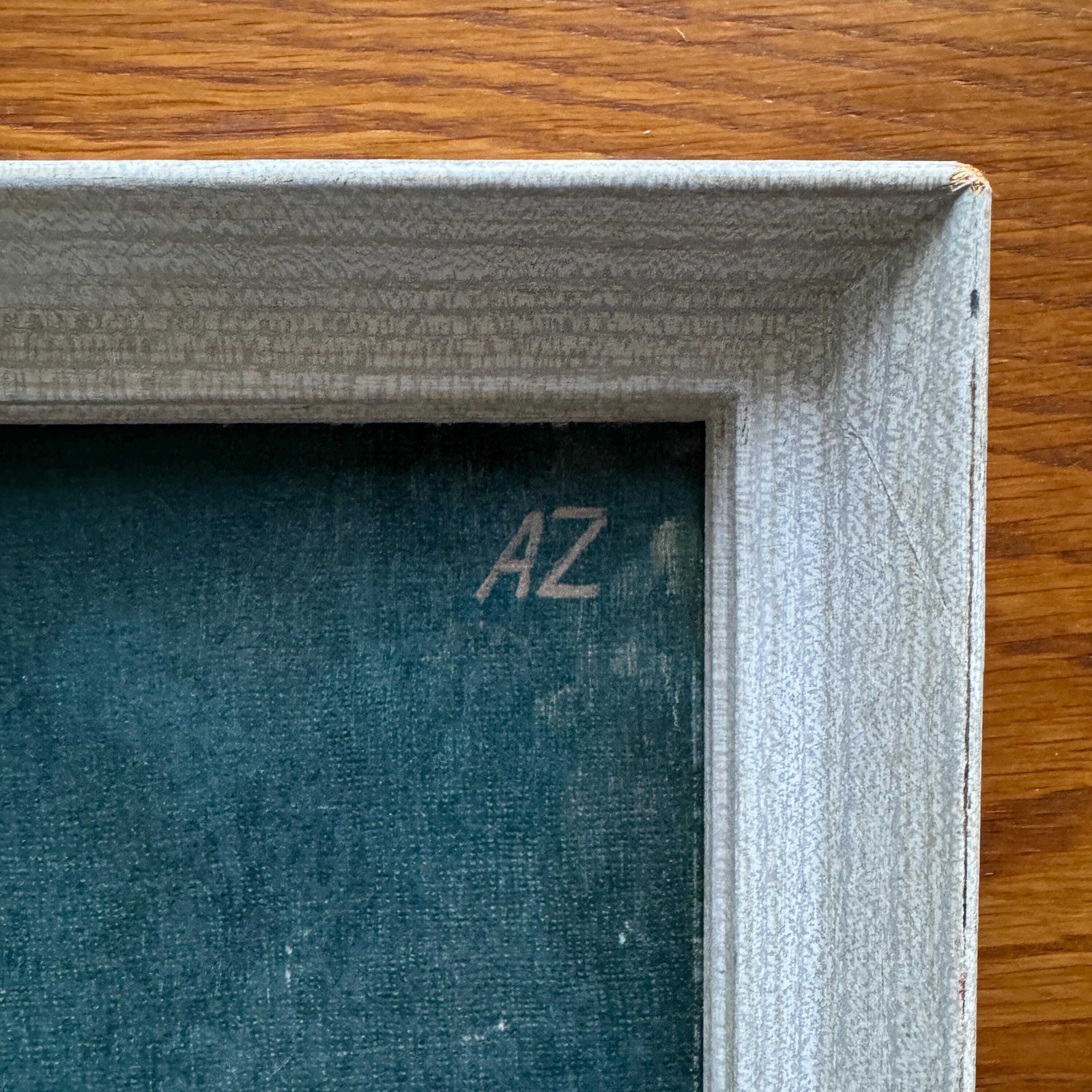Vintage "Childhood" Crying Boy Framed Print By Anna Zinkeisen. photo furniture
