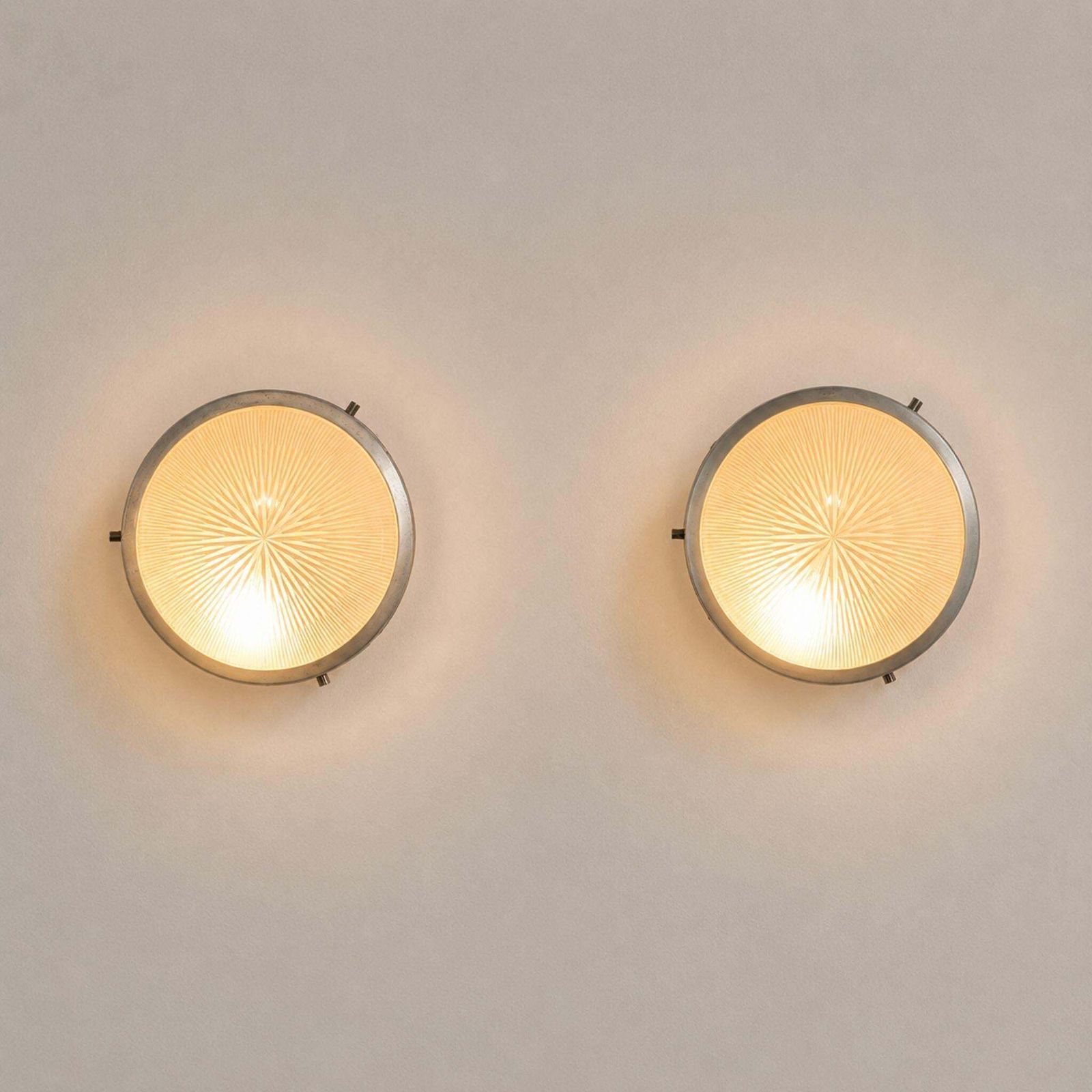 photo furniture Mid Century Modern Sconces Sigma Wall Lights By Sergio Mazza For Artemide, 60s