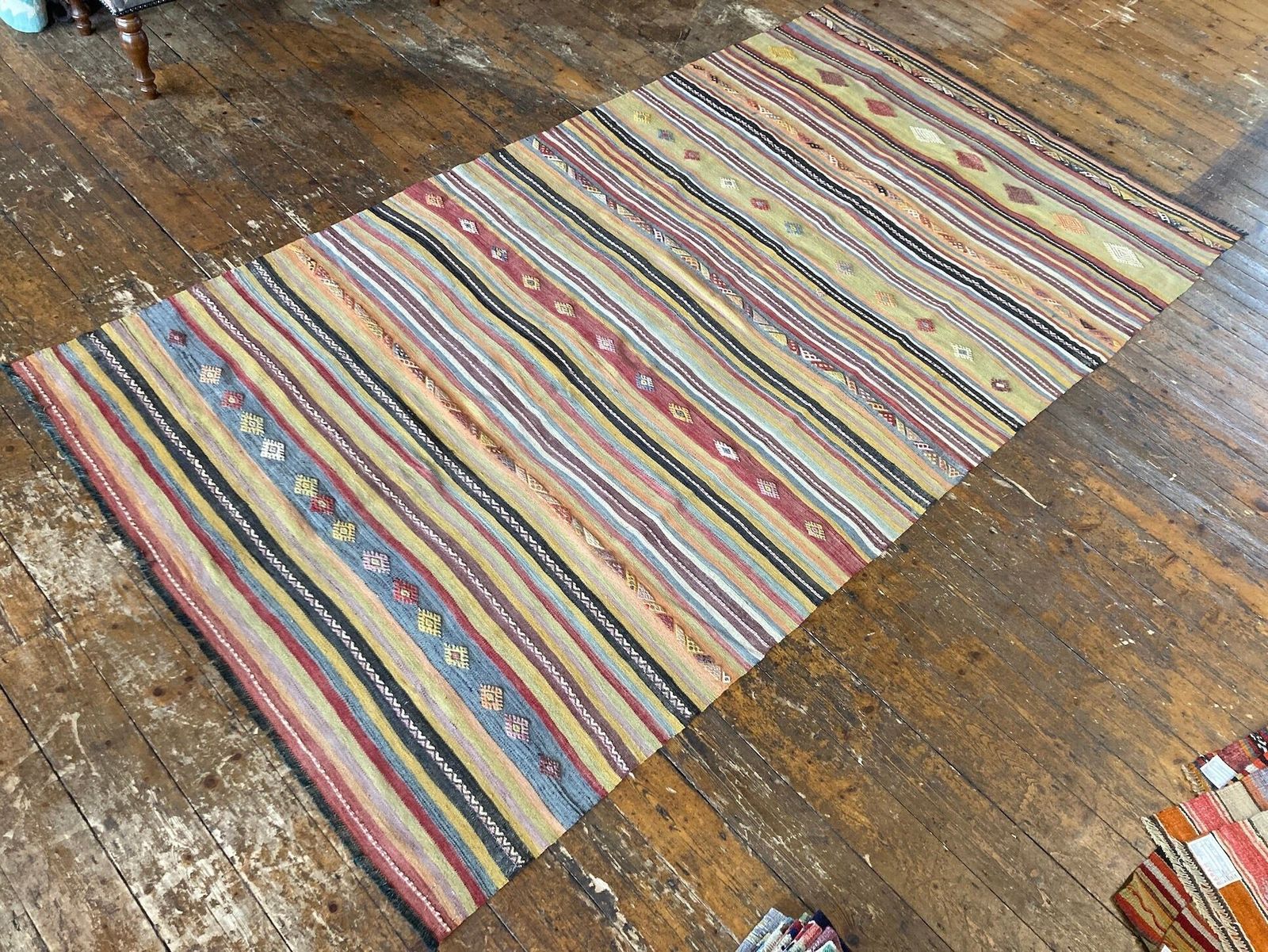 Vintage Anatolische Kilim 2,85m x 1,55m photo 750.0