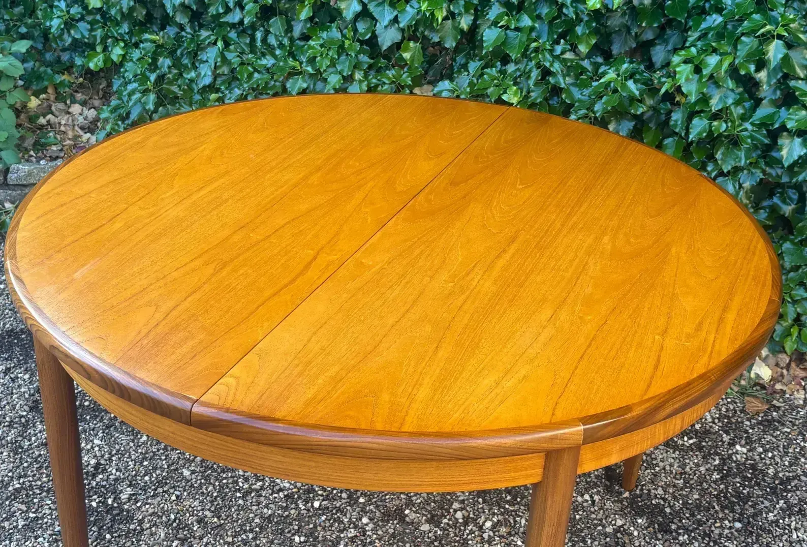 photo furniture G Plan Mid Century Circular Extendable Dining Table