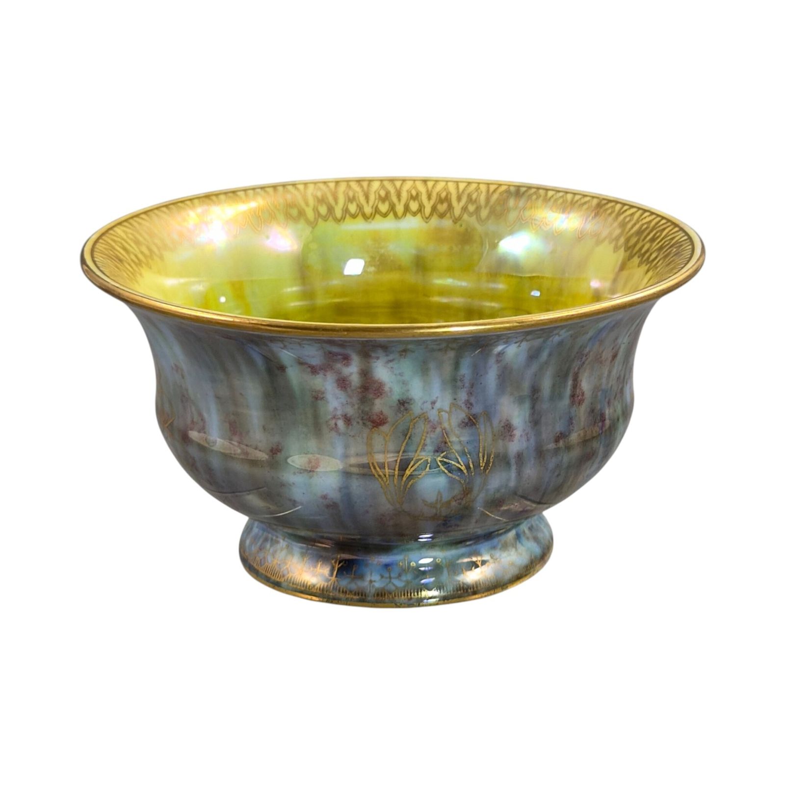 Wedgwood Fairyland Lustre Bowl With Dragon, Pattern Z4828, C.1915 photo furniture