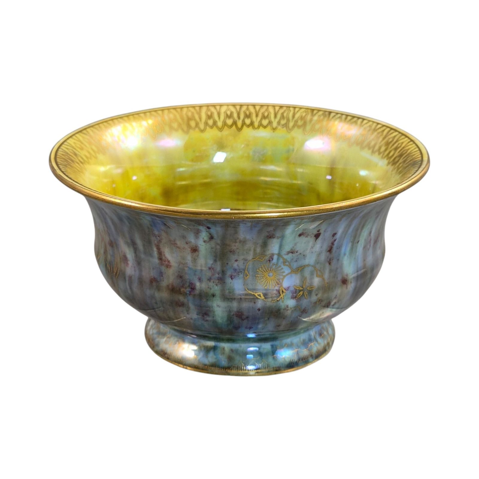 Wedgwood Fairyland Lustre Bowl With Dragon, Pattern Z4828, C.1915 photo for sale