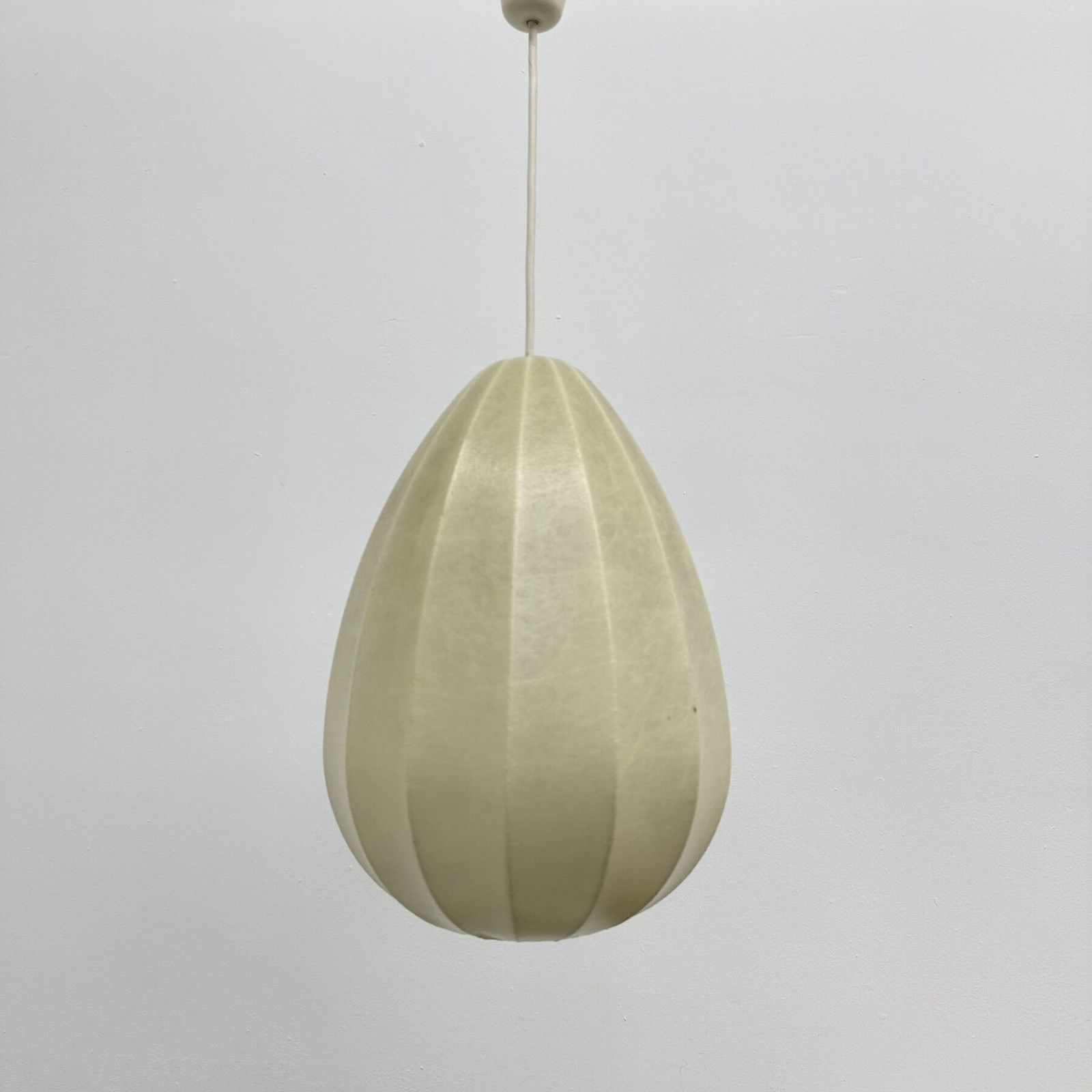 Cocoon Pendant Lamp By Friedel Wauer For Goldkant Leuchten In Resin Germany , 1960s photo for sale