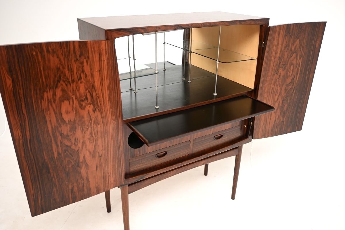 photo for sale Vintage Scandinavian Rosewood ‘Bacchus’ Drinks Cabinet By Torbjorn Afdal