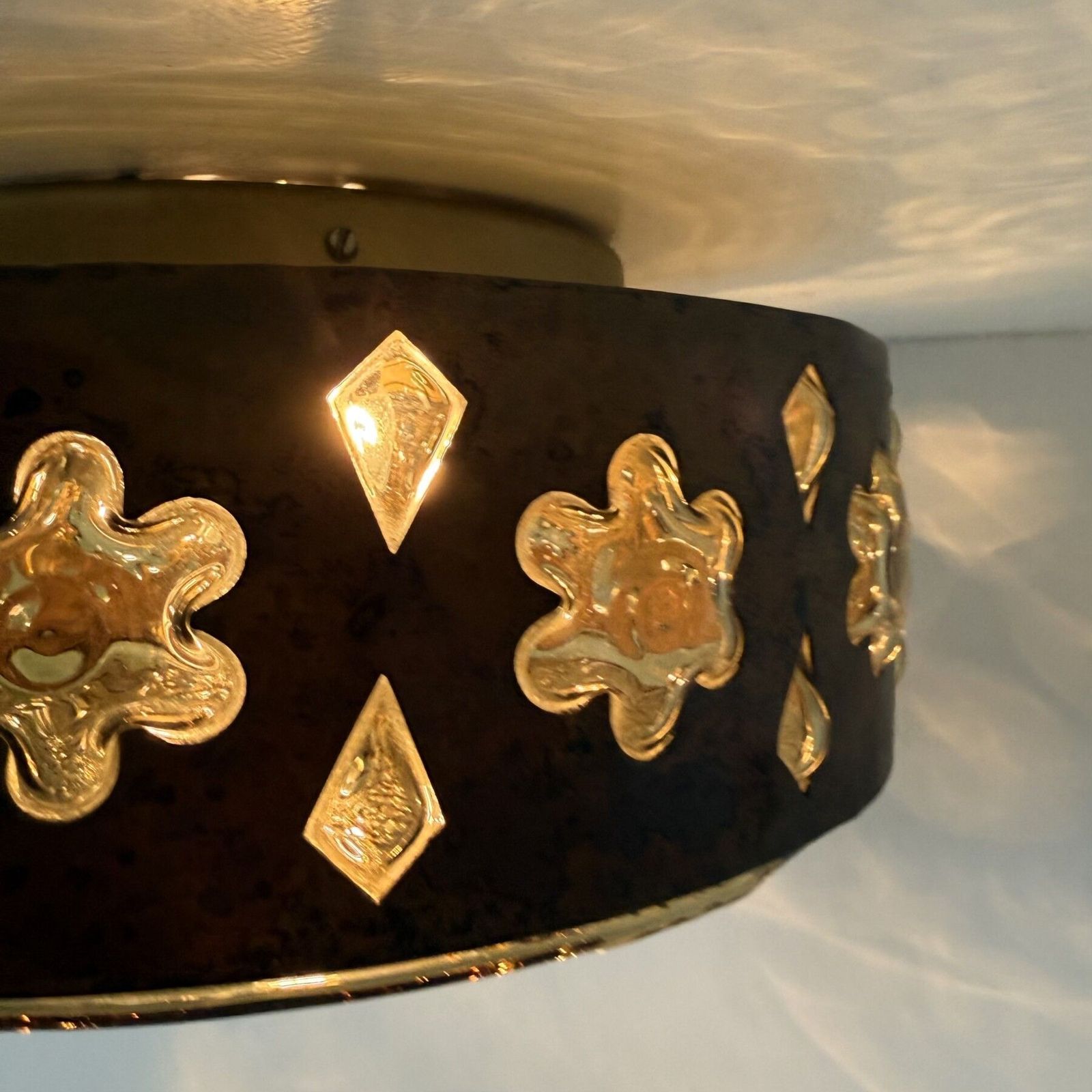 Mid Century Design Nanny Still For Peil & Putzler Flush Mount , 1970s photo Lighting