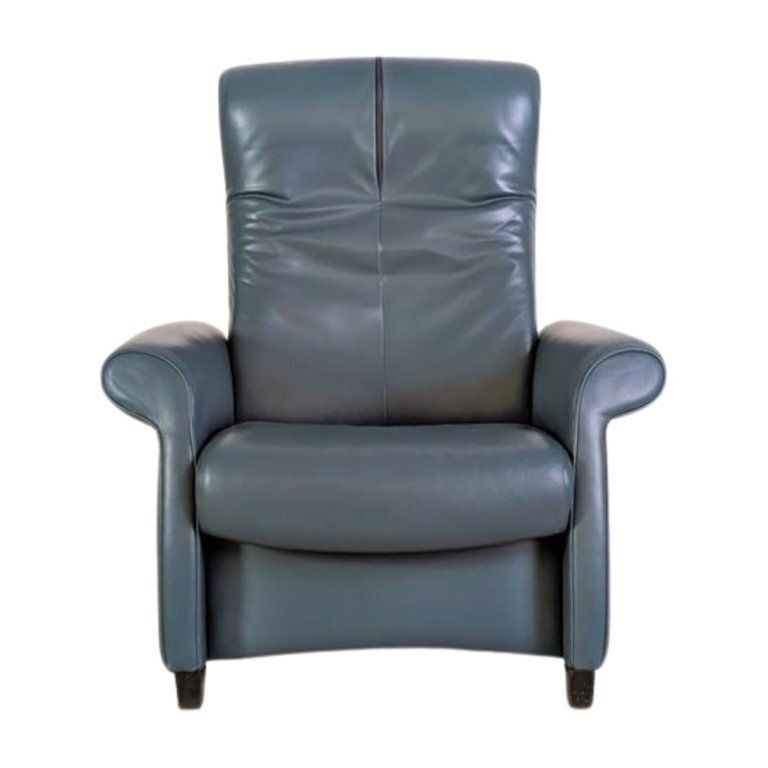 Original De Sede Armchair Ds 50, Dark Green Leather, 90s/00s Design