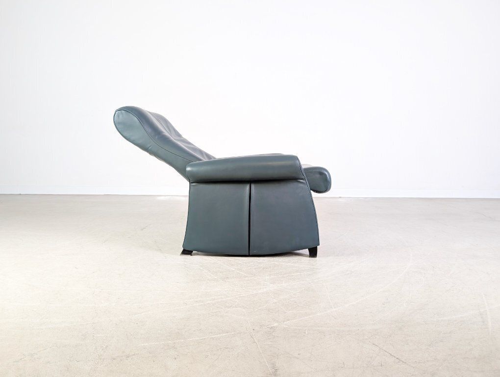 photo for sale Original De Sede Armchair Ds 50, Dark Green Leather, 90s/00s Design