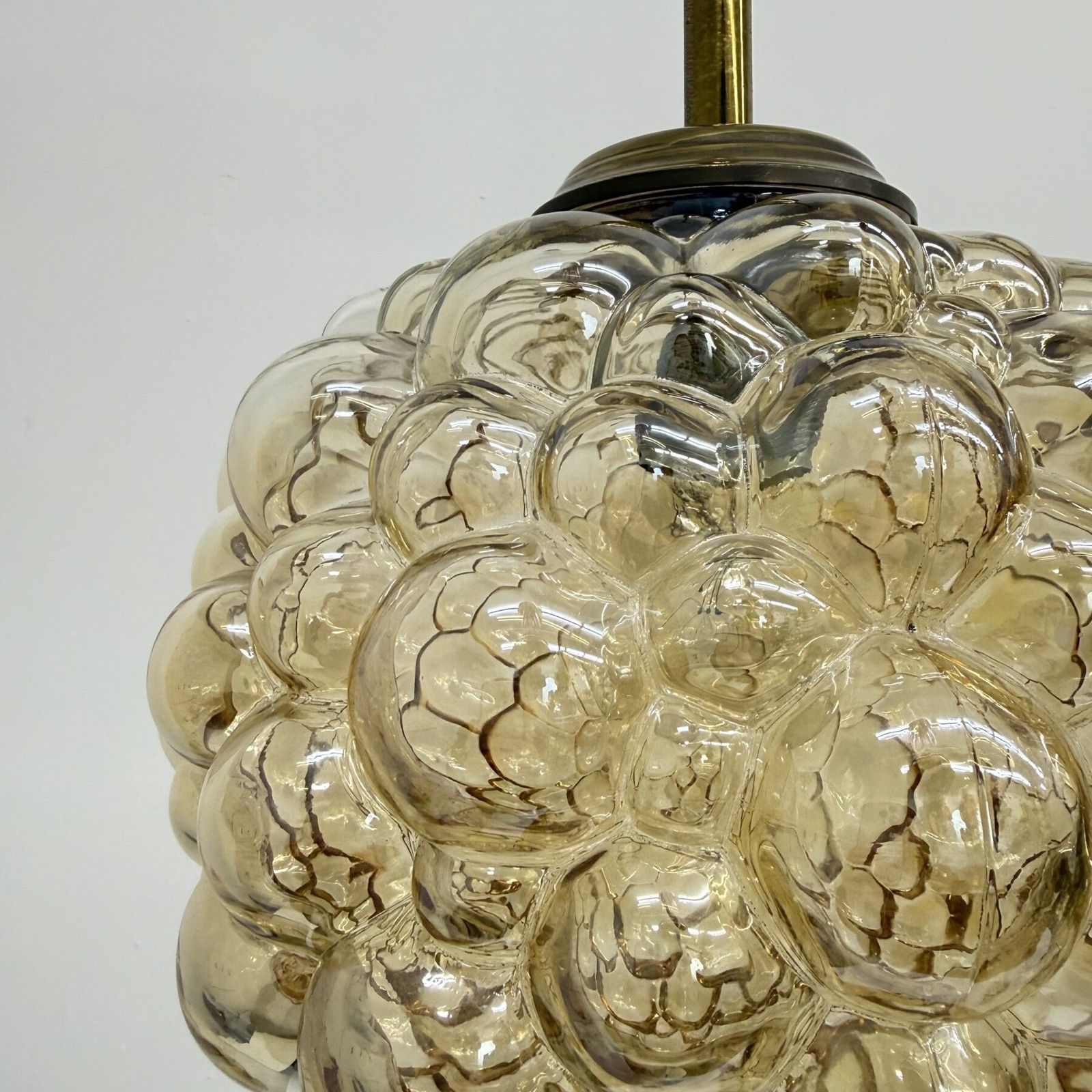 XL Helena Tynell glazen bobbellamp, hanglamp, jaren 1970 photo 1338.0