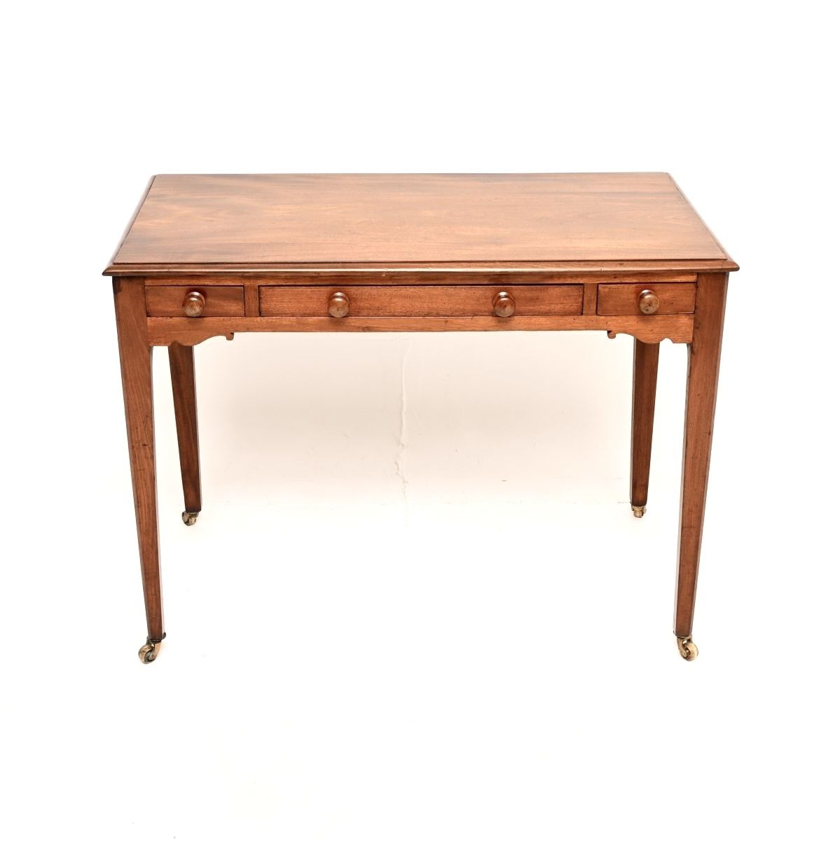 Antique Georgian Period Mahogany Writing / Games Table photo furniture