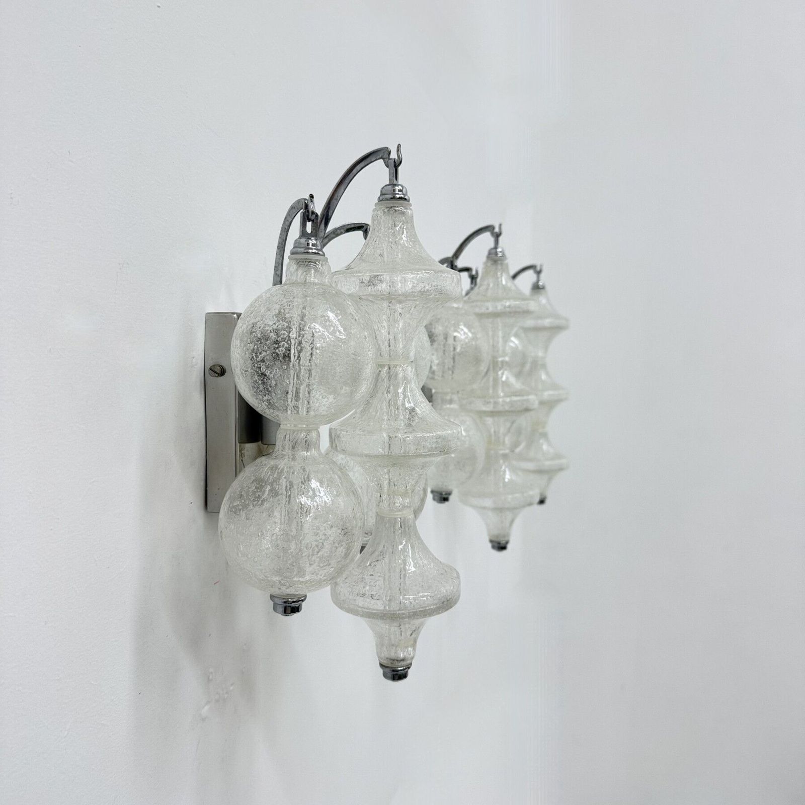 1 sur 3 - Applique murale J.T.Kalmar Tulipan, Autriche, années 1970 photo Luminaires