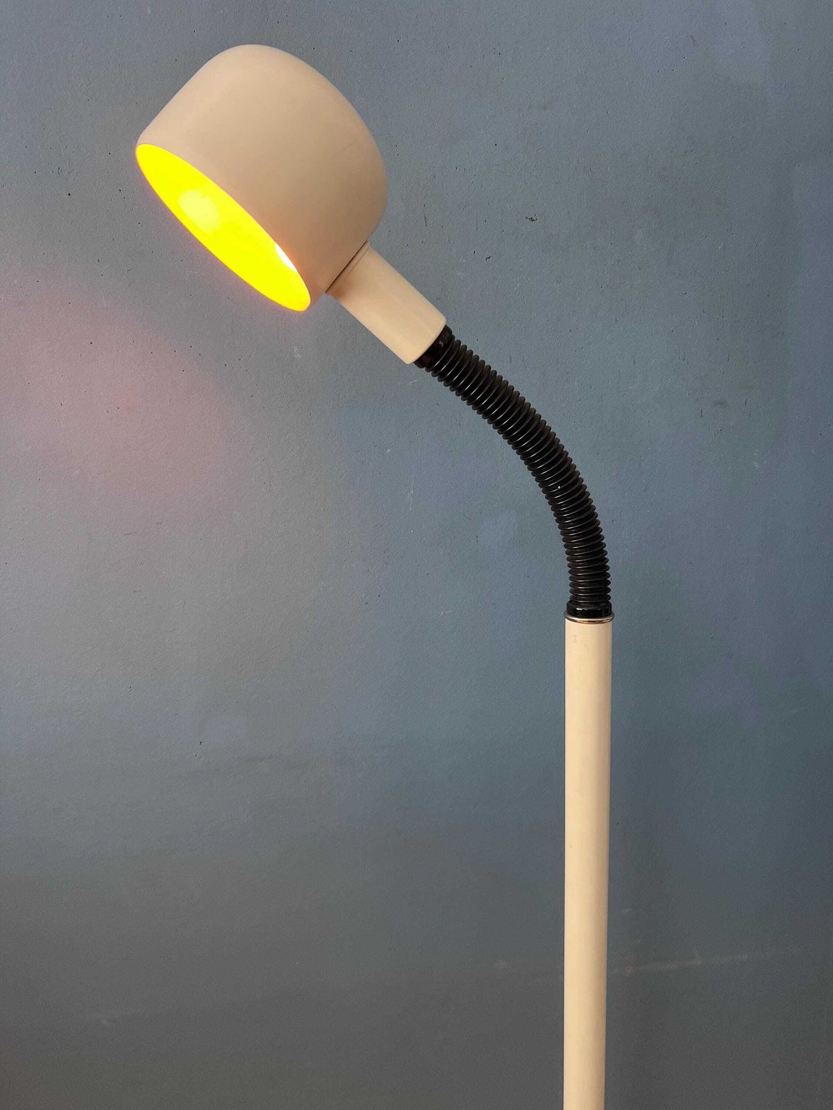 Mid Century Space Age Gooseneck Cobra Vloerlamp photo Verlichting