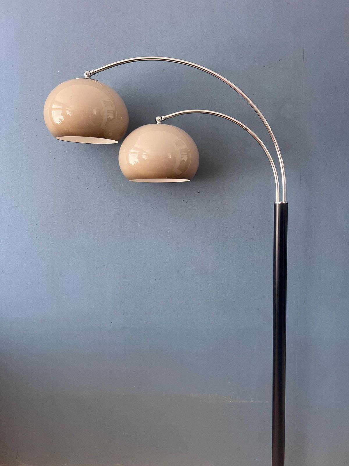 Mid Century Dijkstra Double Arc Mushroom Floor Lamp photo buy