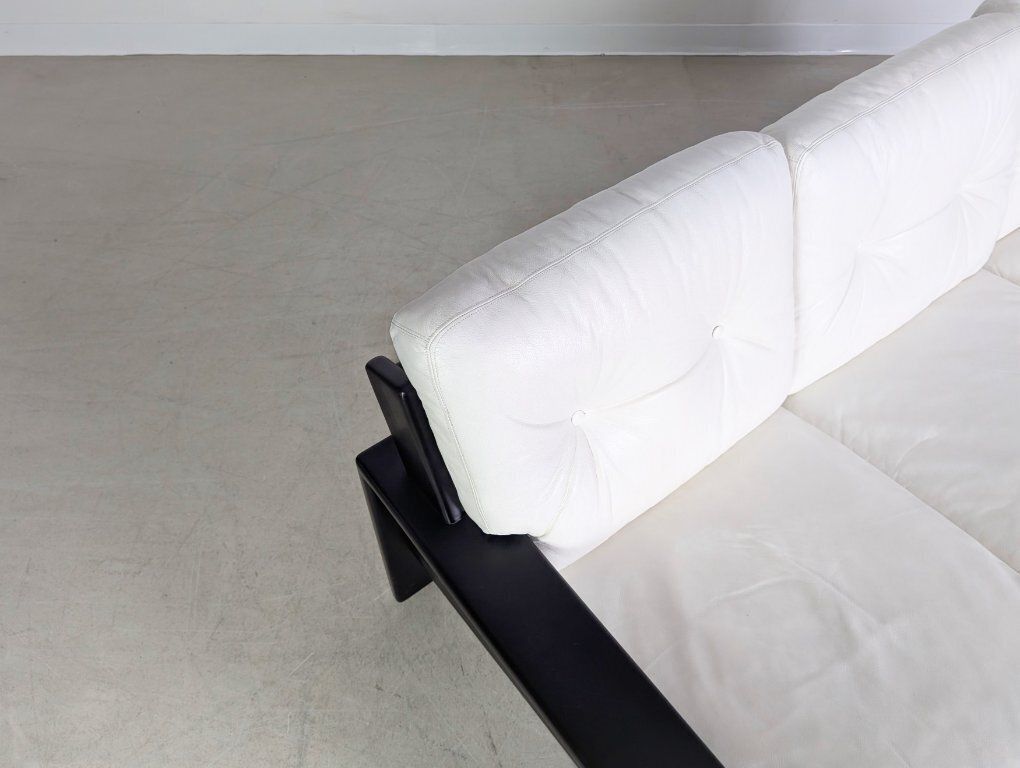 photo furniture Canapé Asko Finland 3 places en cuir, par Esko Pajamies