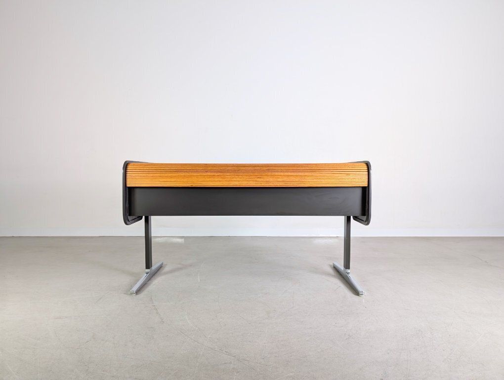 Bureau à cylindre Herman Miller, Action Office, George Nelson photo vintage