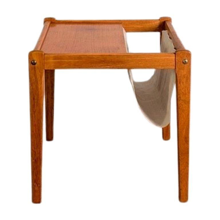 Original Midcentury Coffee Table Furbo Spøttrup Teak Coffee Table