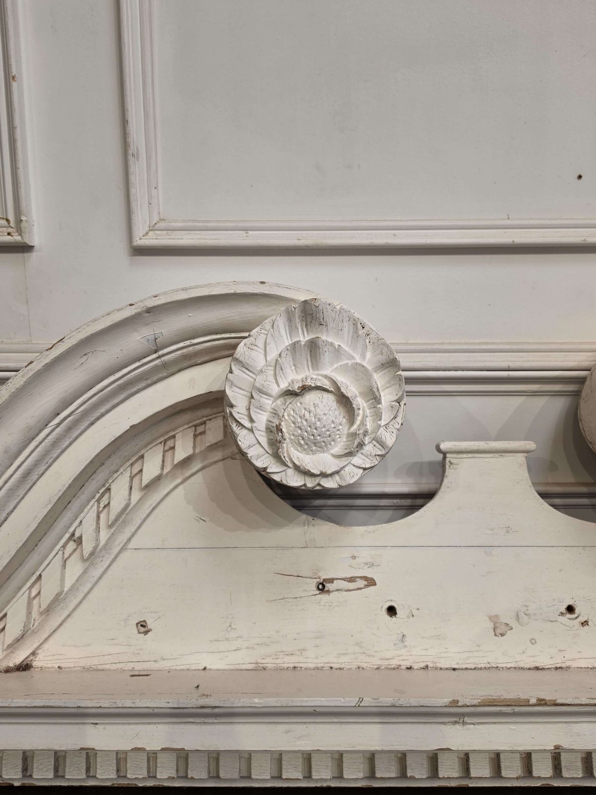 Large 19th C Overdoor Pediment photo 1320.0