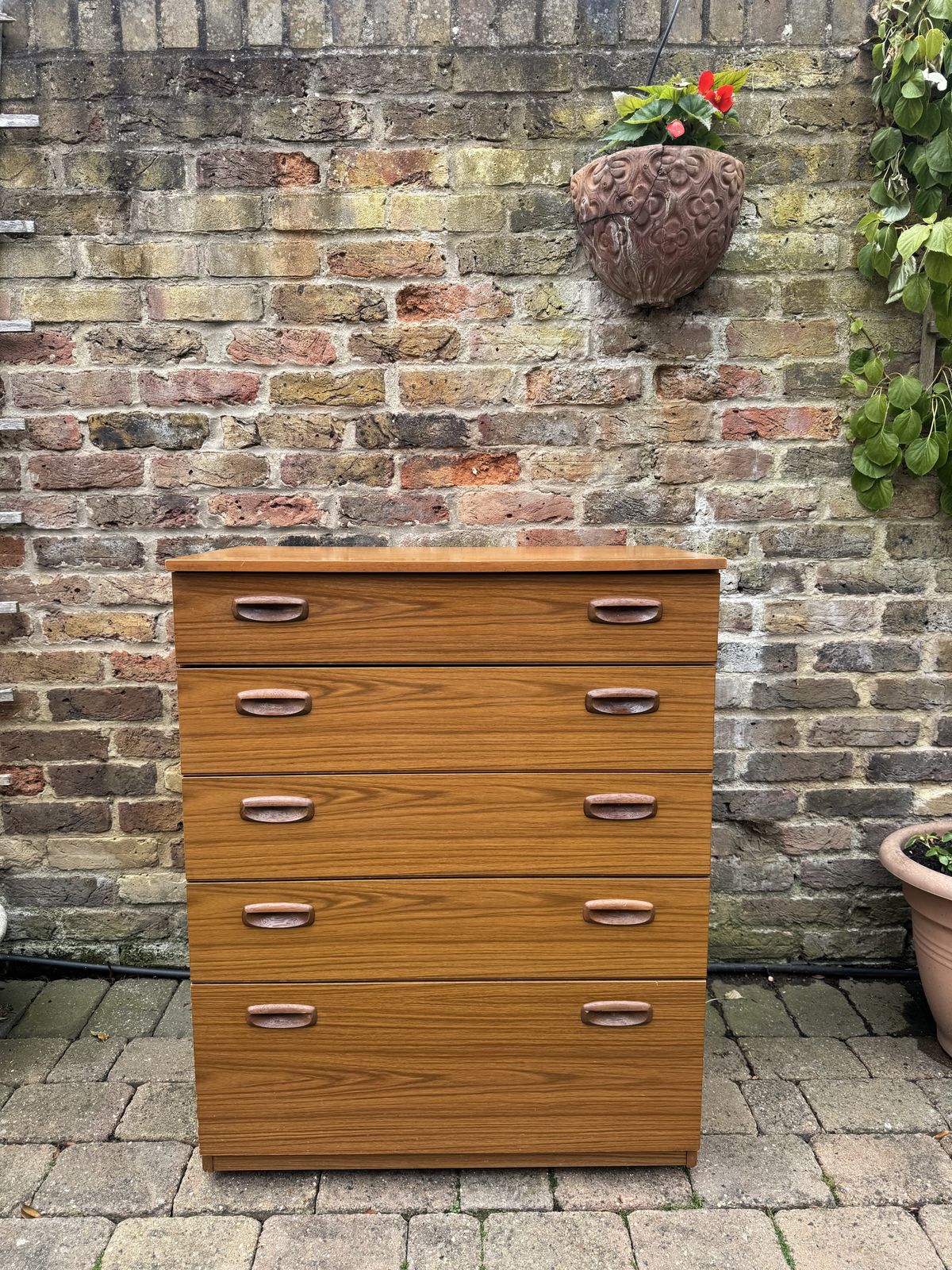 Vintage Mid Century Schreiber Chest Of Drawers
