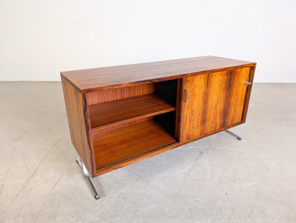 Original Midcentury Sideboard Rosewood 1950 1960 Chest Of Drawers photo for sale