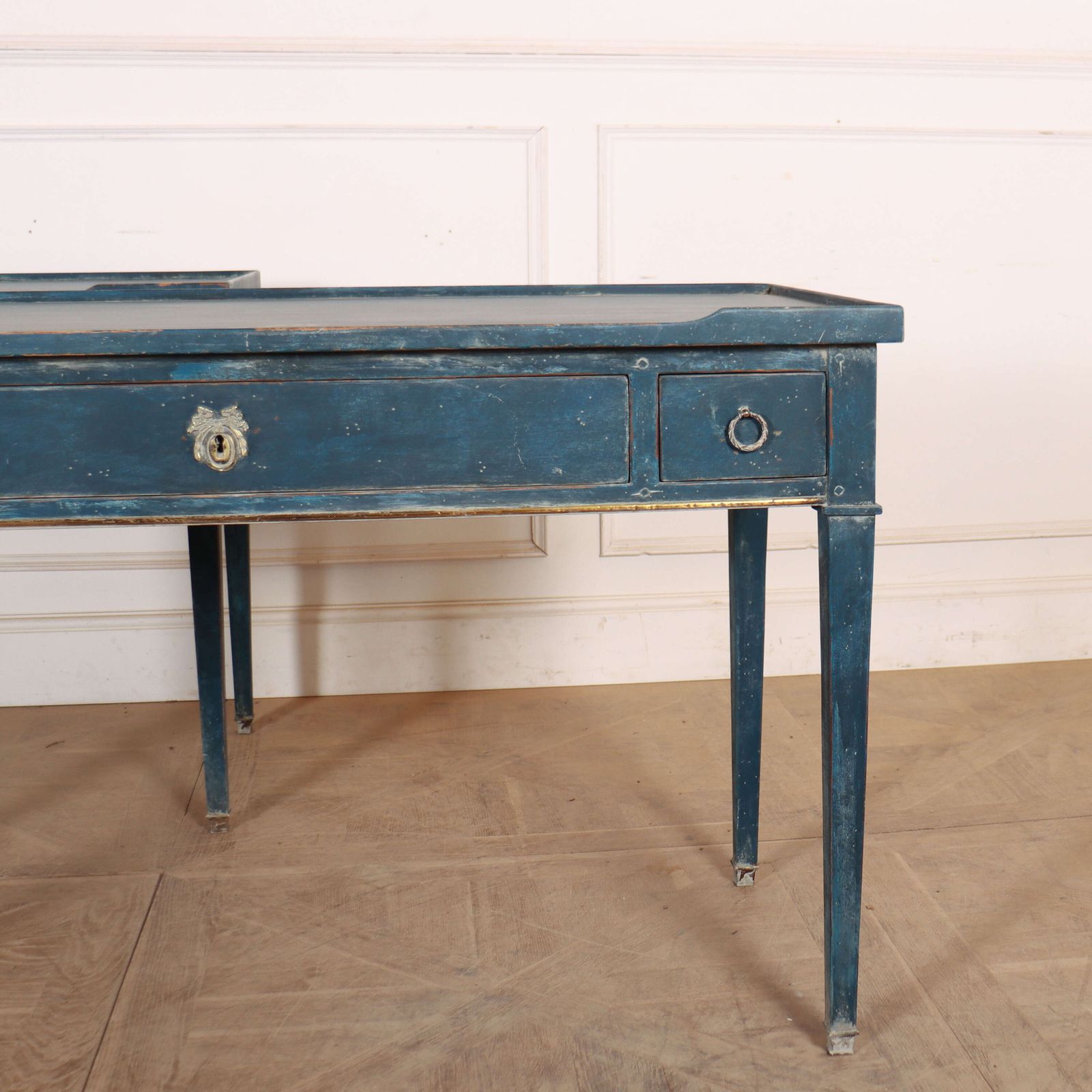 Pair Of Painted Oak Desks/ Bedside Tables photo furniture
