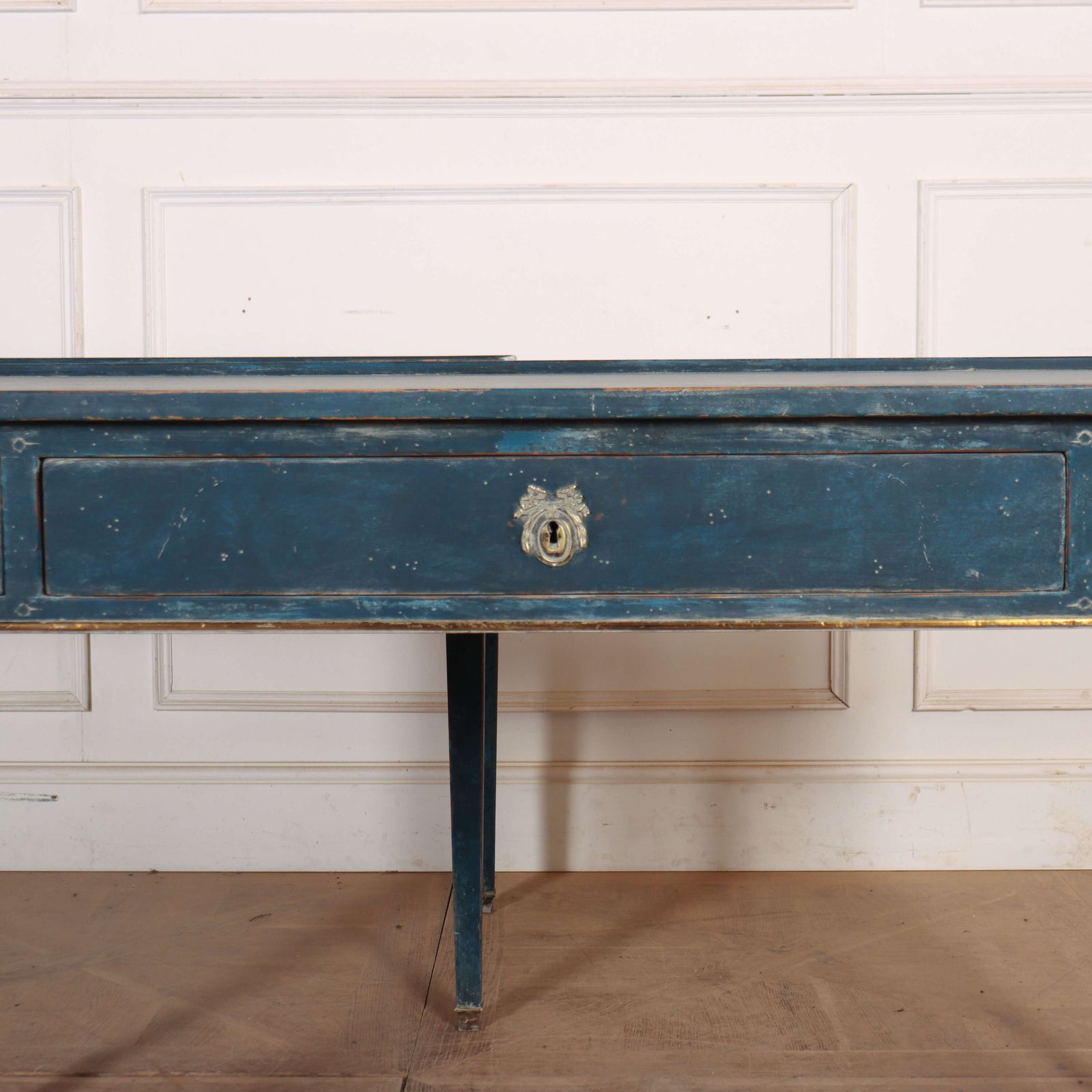 Pair Of Painted Oak Desks/ Bedside Tables photo Furniture