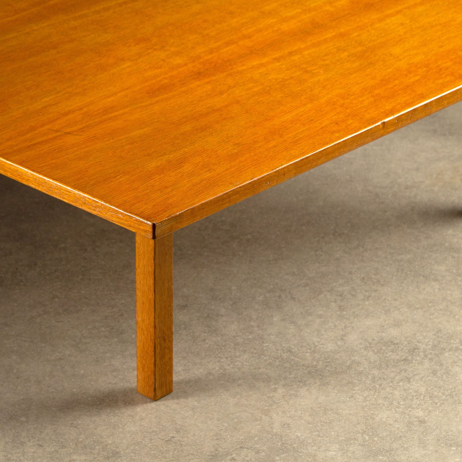 Large Oak Coffee Table By Hans Wegner, Denmark, 1960s photo 1675.0