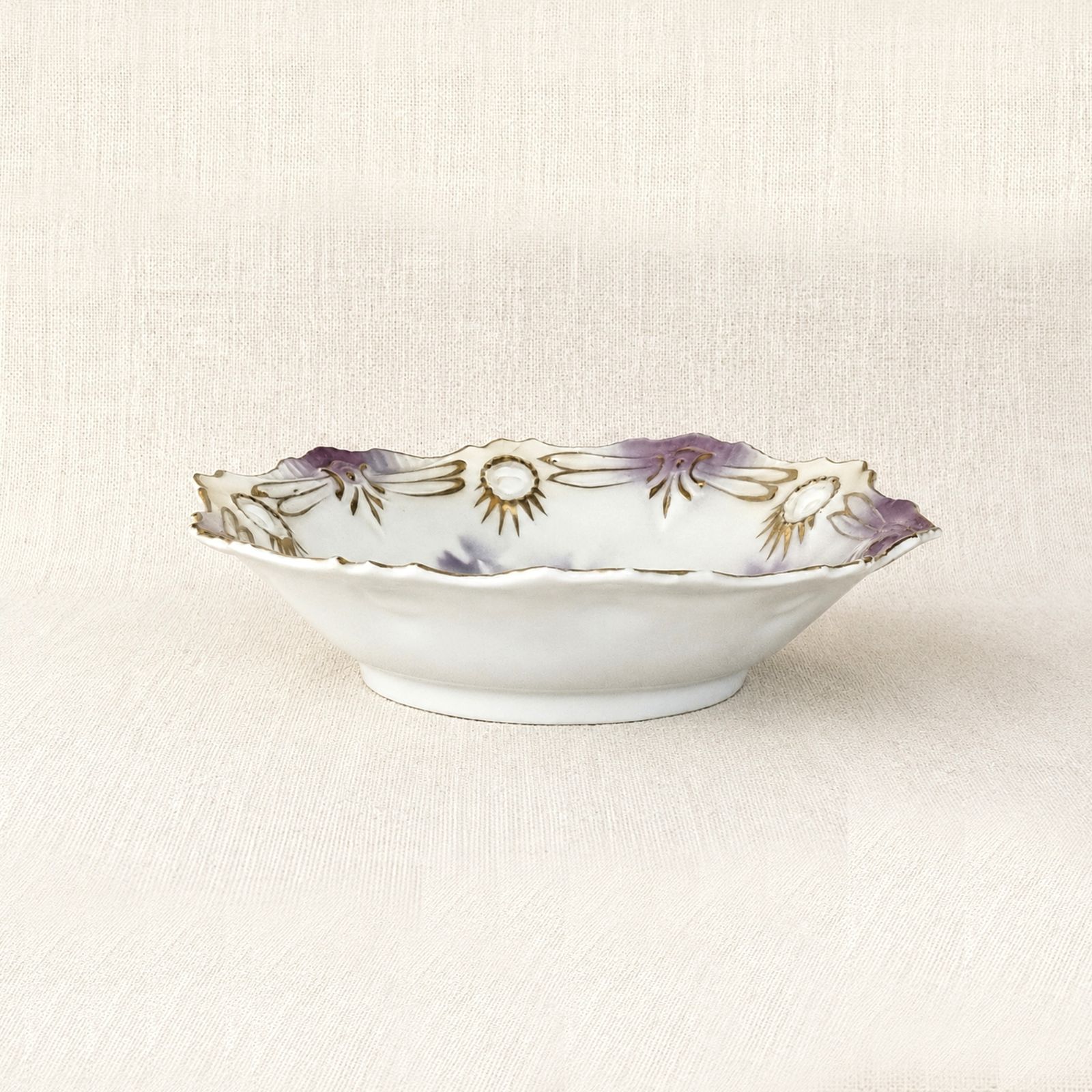 Klein antiek Shore Coggins Staffordshire rozenporseleinen schaaltje photo for sale