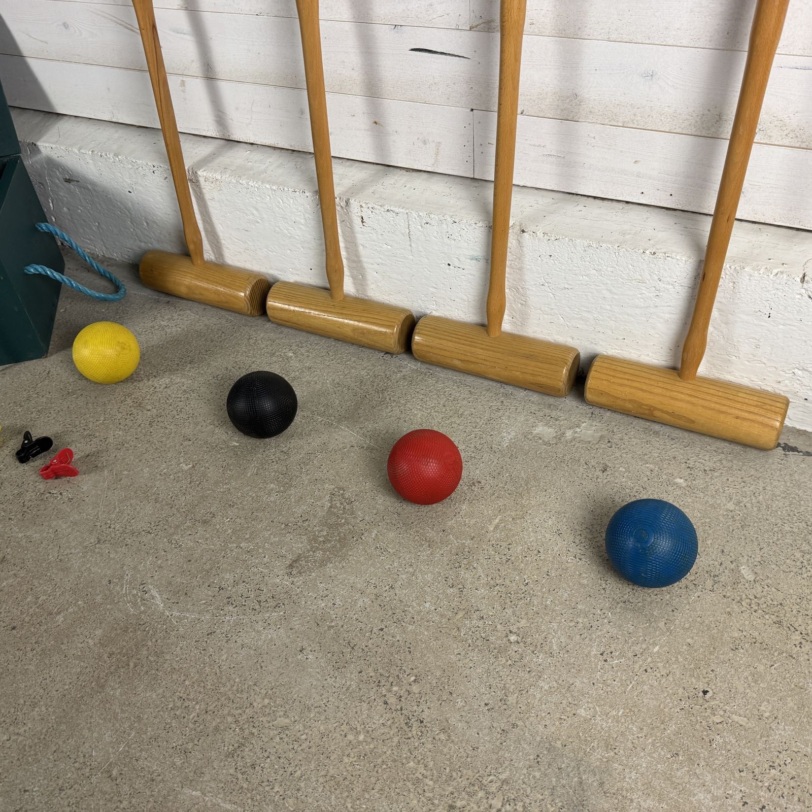 Vintage Croquet Set In Box photo for sale