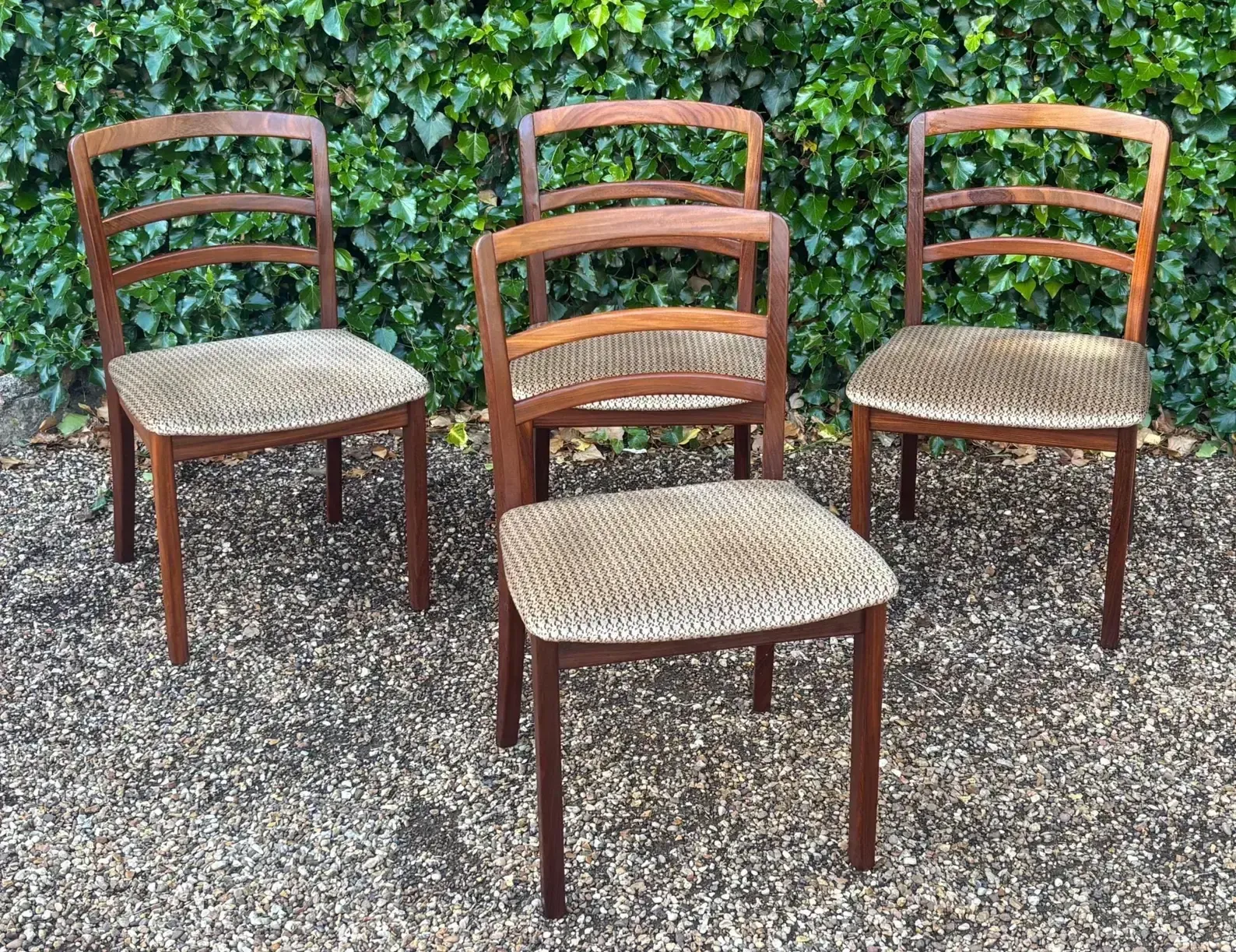 Set Of Four Mid Century G Plan Teak Dining Chairs photo for sale