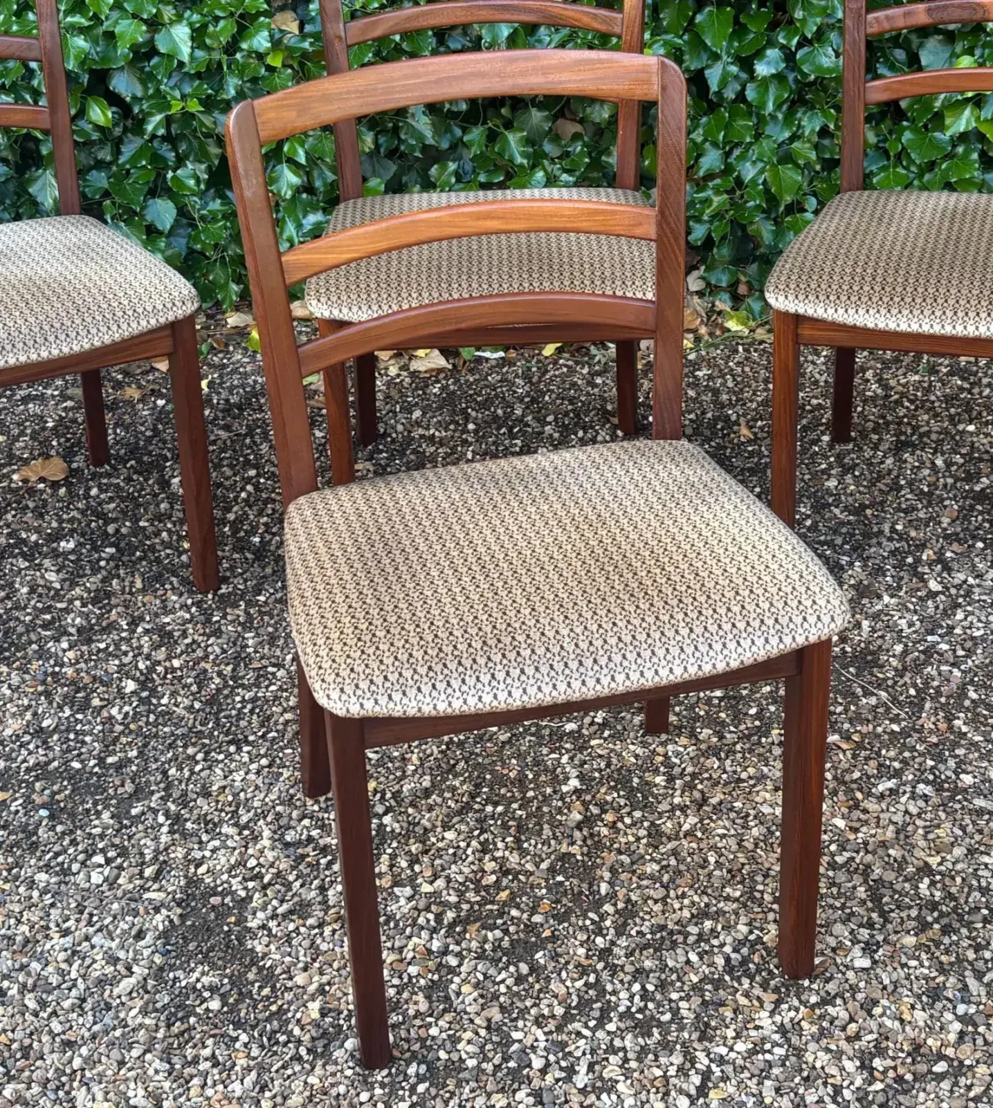 Set Of Four Mid Century G Plan Teak Dining Chairs photo Furniture