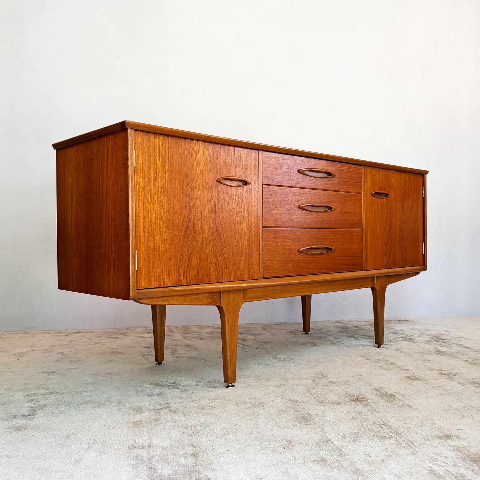 Furniture Jentique Teak Compact Sideboard photo