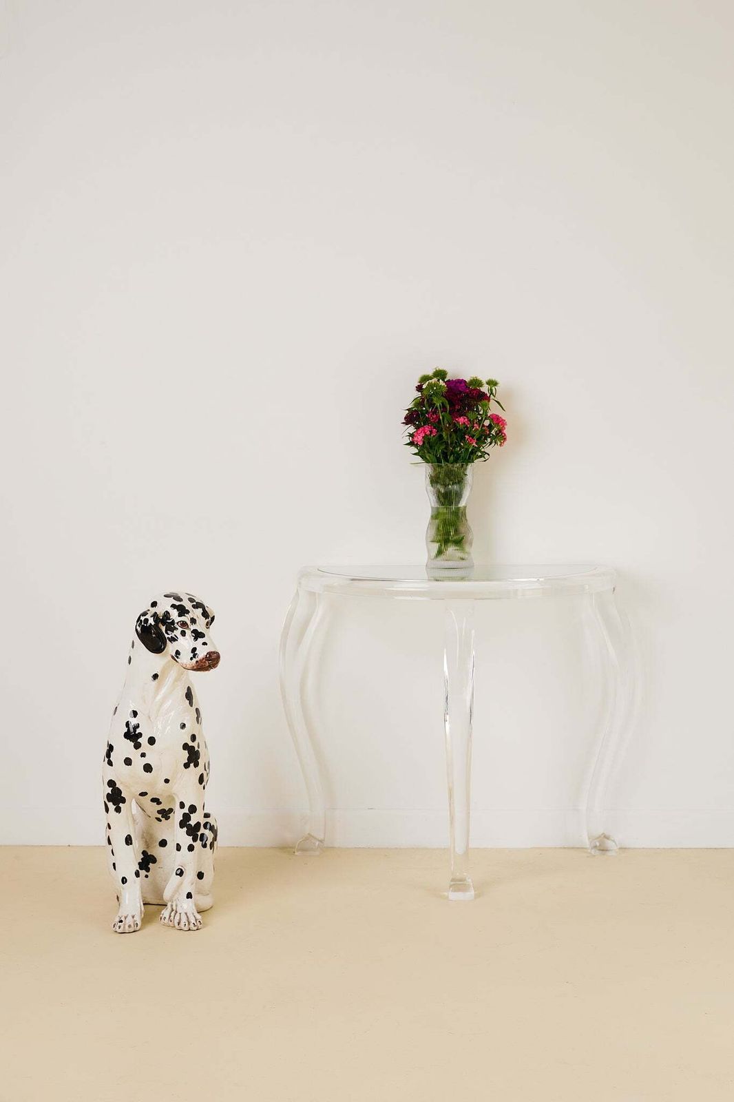 Italian Lucite Accent Table, 1980s photo furniture