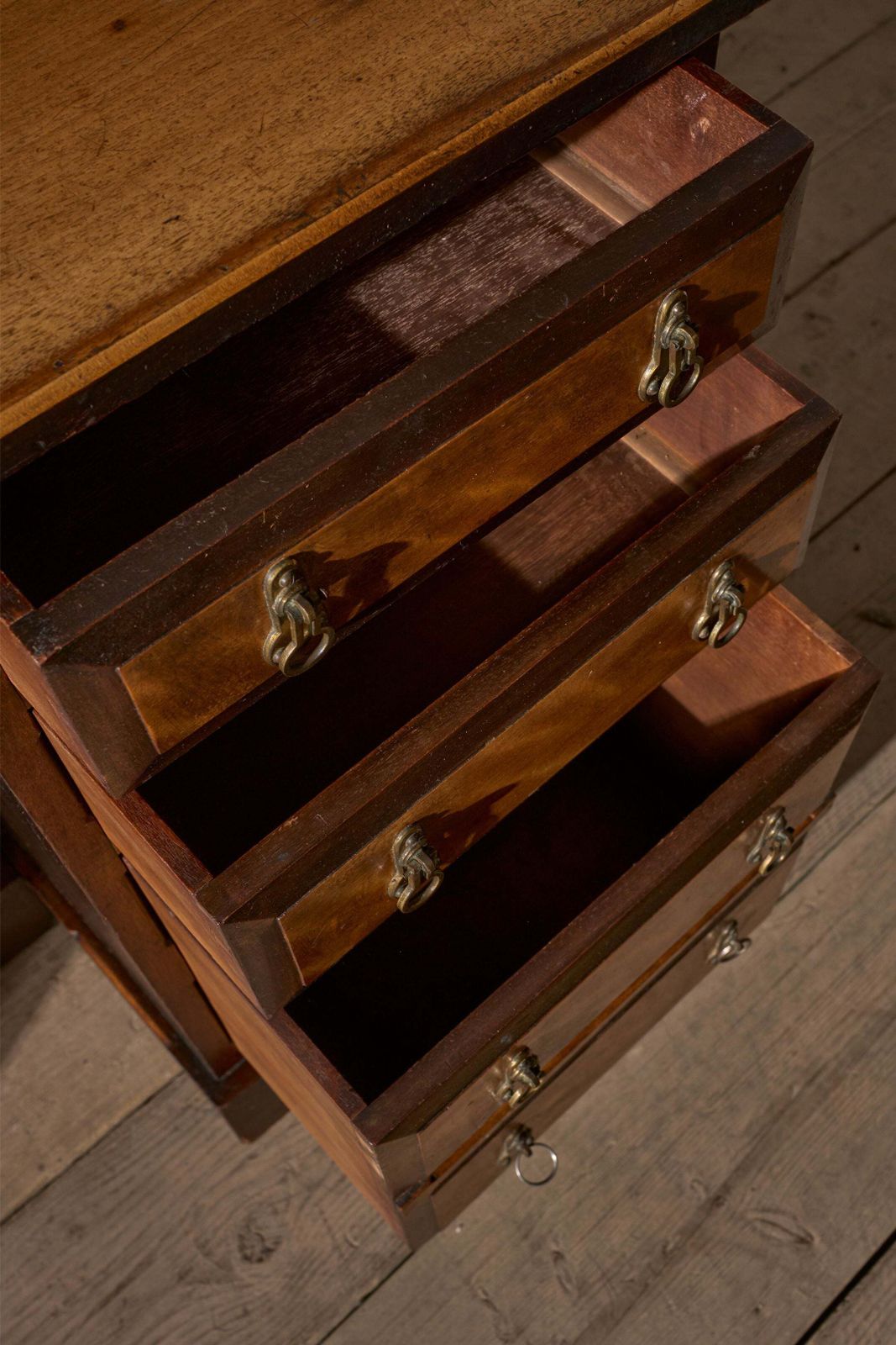 19th Century Aesthetic Movement Satin Wood And Mahogany Desk photo buy
