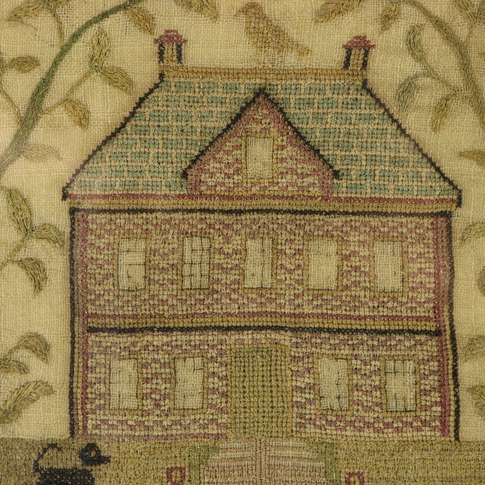 photo furniture Antiek Schots borduurwerk, 1781, door Betty Ferguson