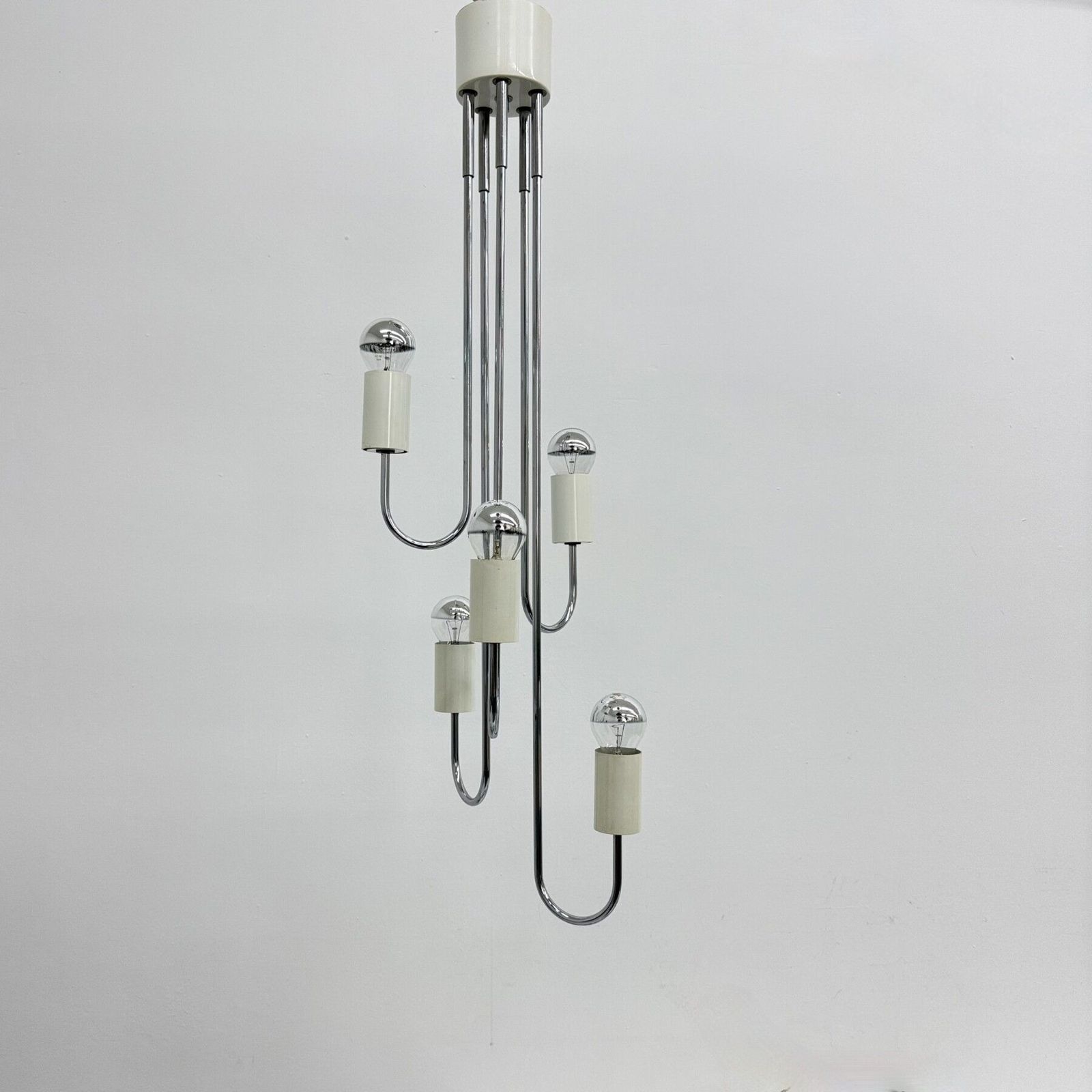 911.0 Mid-Century hanglamp van Gaetano Sciolari, jaren 1970, Italië photo