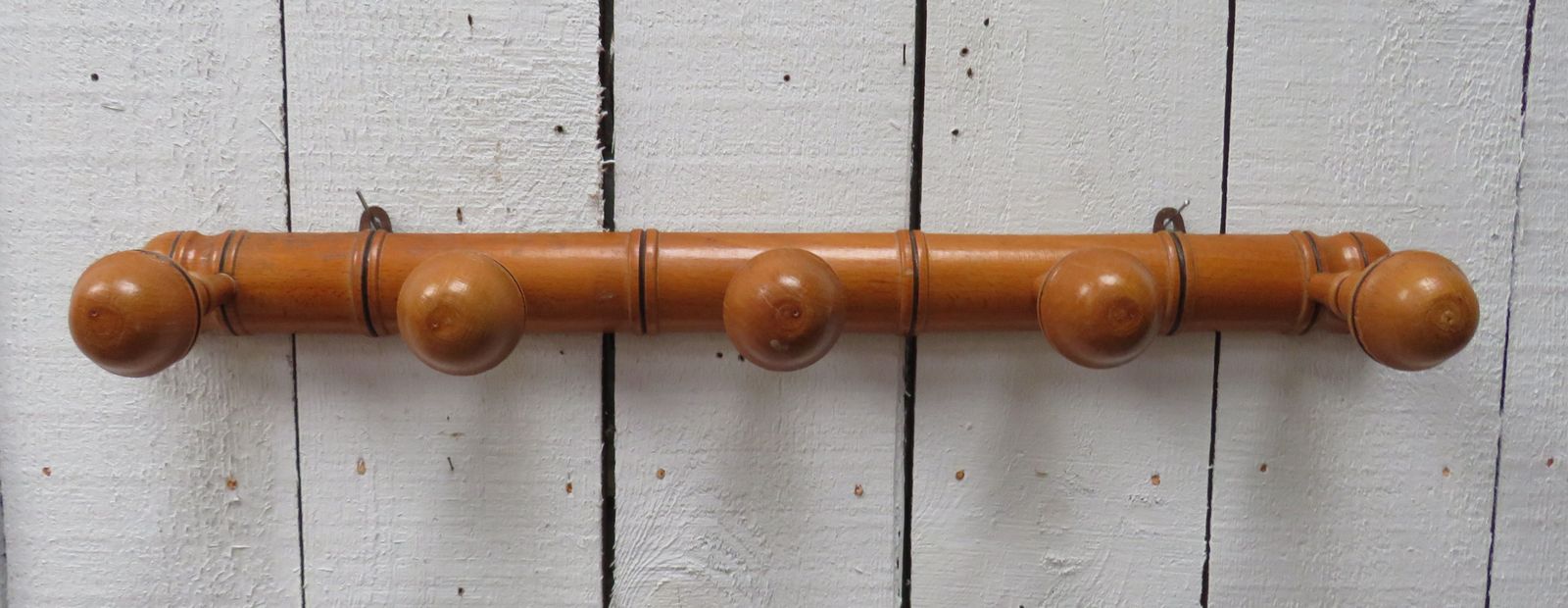 Antique Faux Bamboo Coat Hooks photo buy