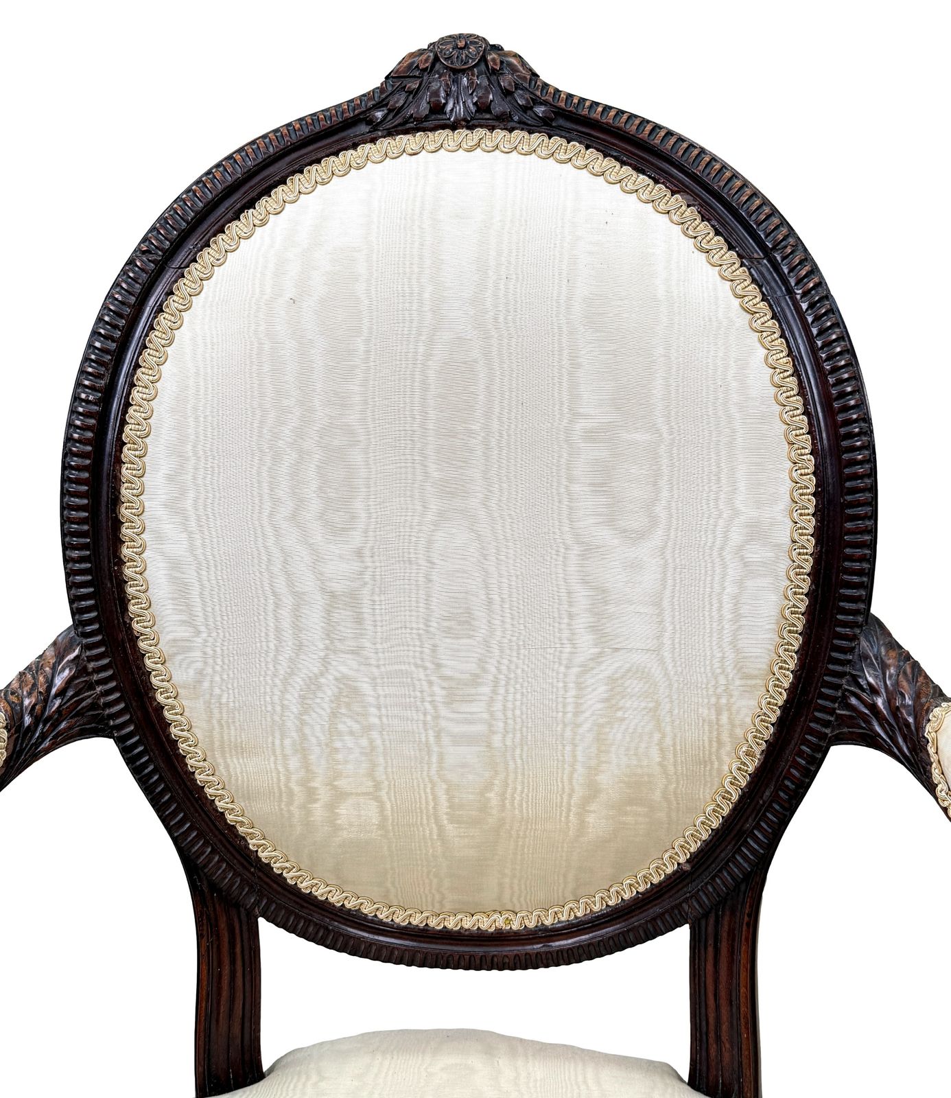 Georgian 18th Century English Hepplewhite Mahogany Salon Chair (England, Circa 1780) photo Furniture