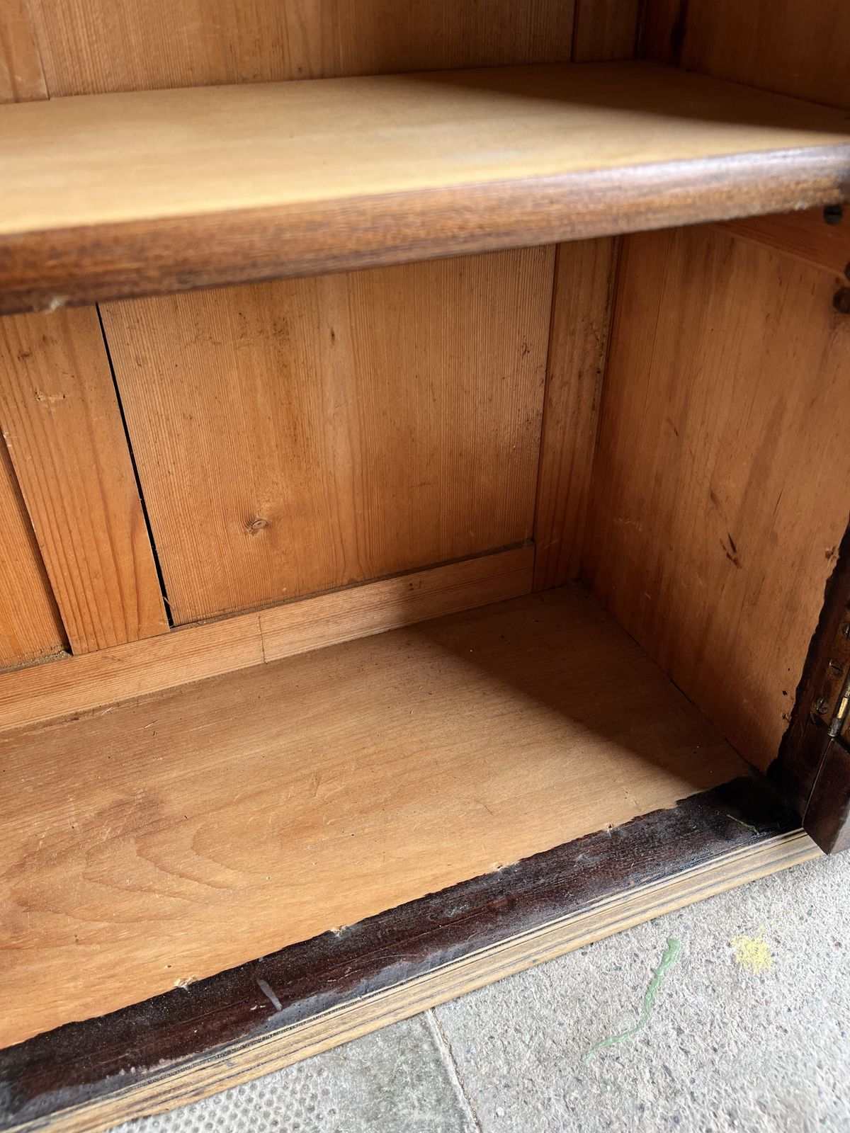 Victorian Pine Display Cabinet photo buy