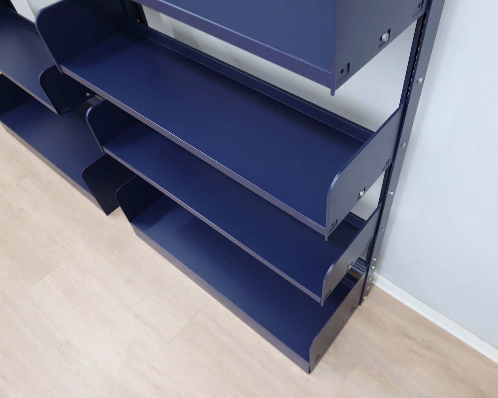 photo for sale Restored Congresso Modular Metal Bookcase Lips Vago 1970s, Set Of 2