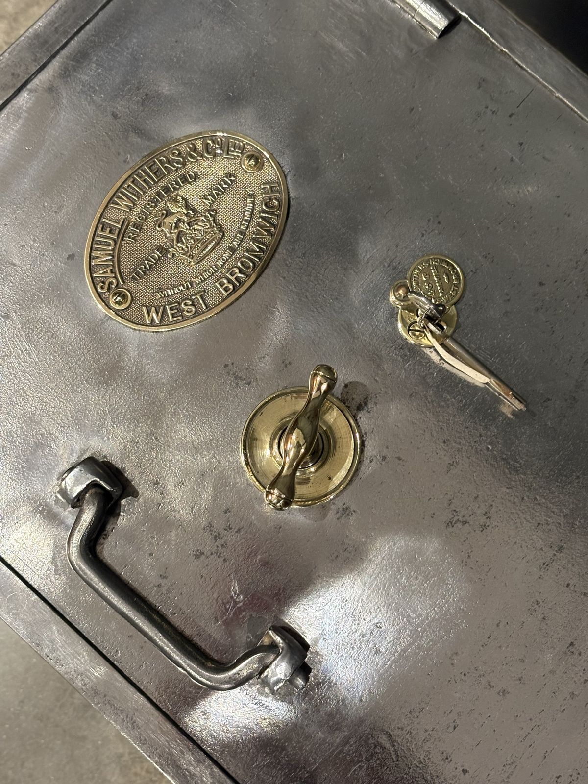 Victorian Polished Cast Iron Safe By Samuel Withers & Co C.1860 photo Home Decor