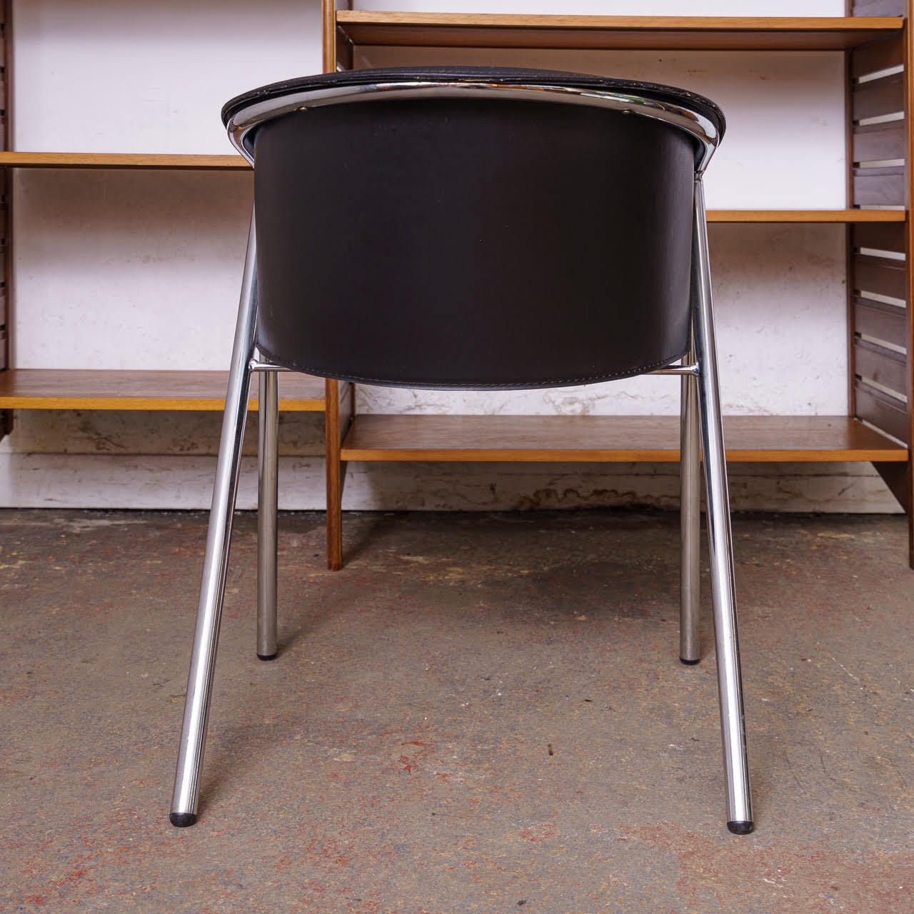 Single “Georgia” Dining Or Desk Chair By Arrben Italy photo furniture
