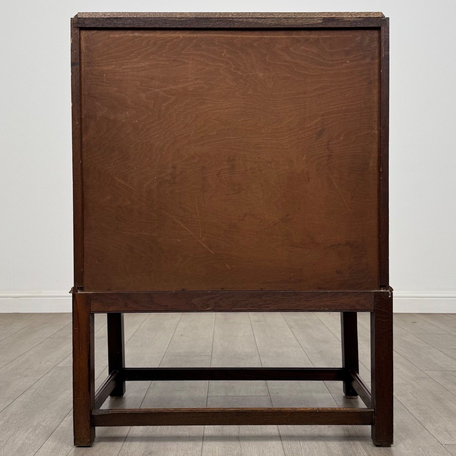 Antique 20th Century Jacobean Style Bureau In Oak ( Af 5913 ) photo vinterior
