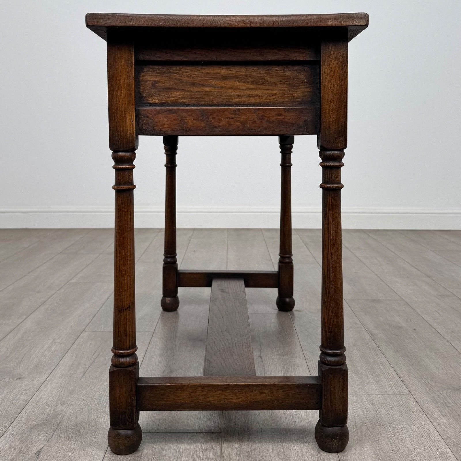 Antique 20th Century Edwardian Writing Table In Oak ( Af 5879 ) photo for sale